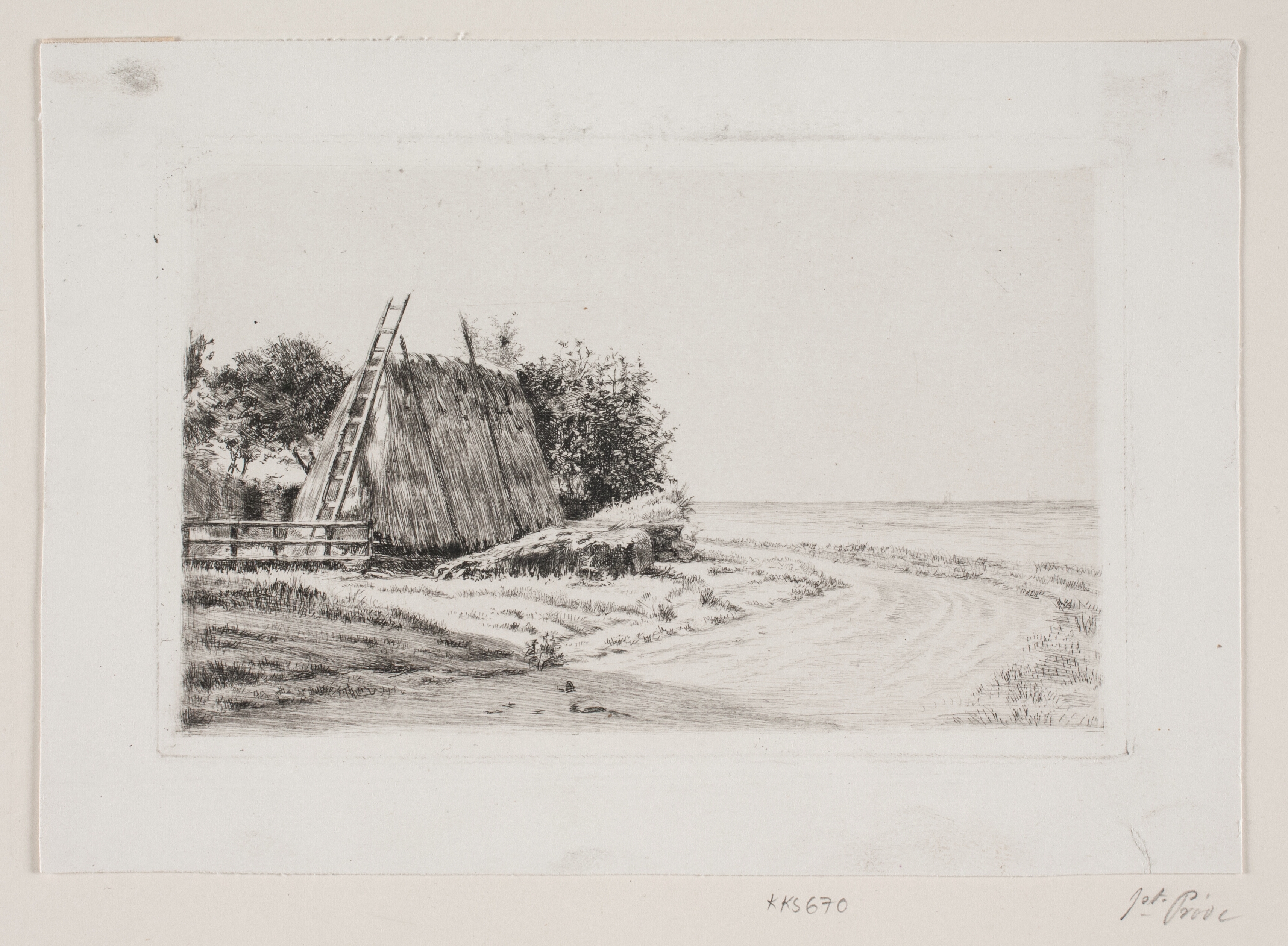 Landskabet med Høstakken