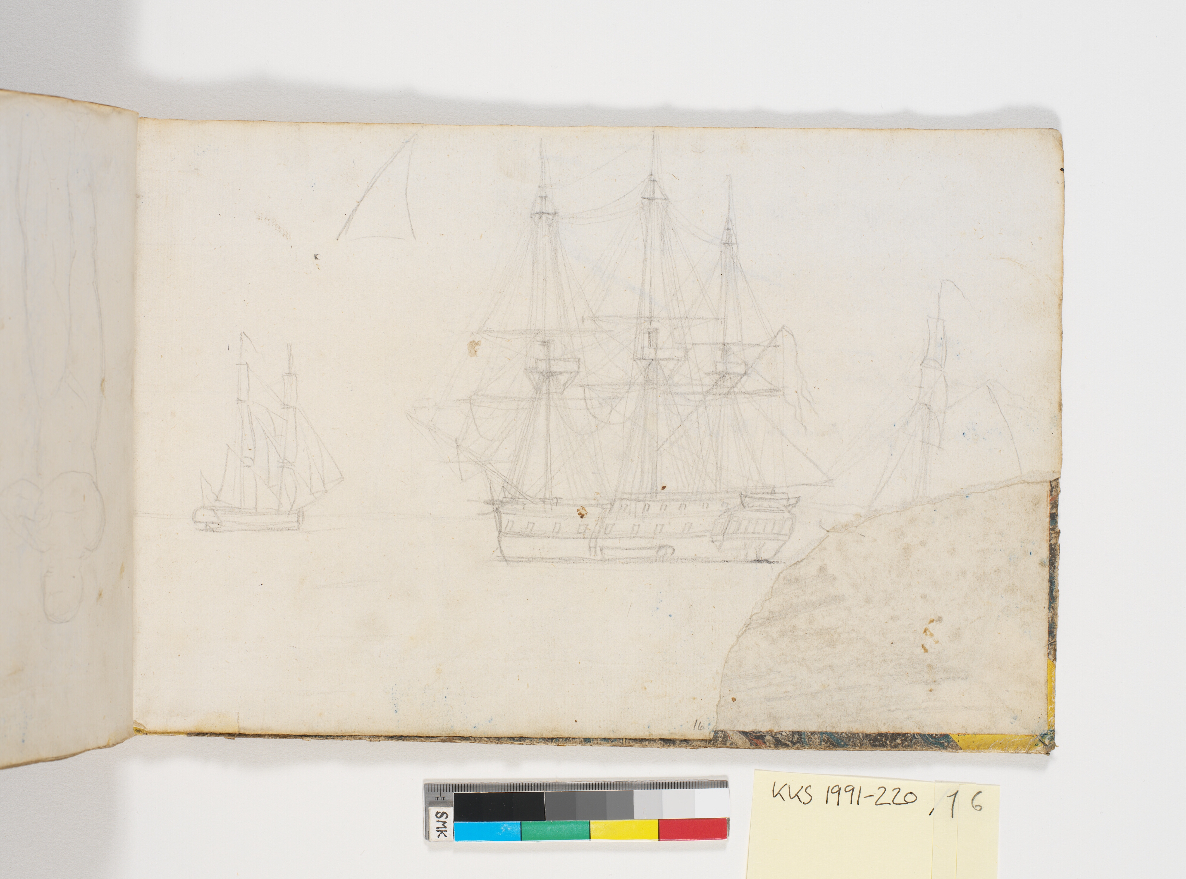 Studie af krigsskibe