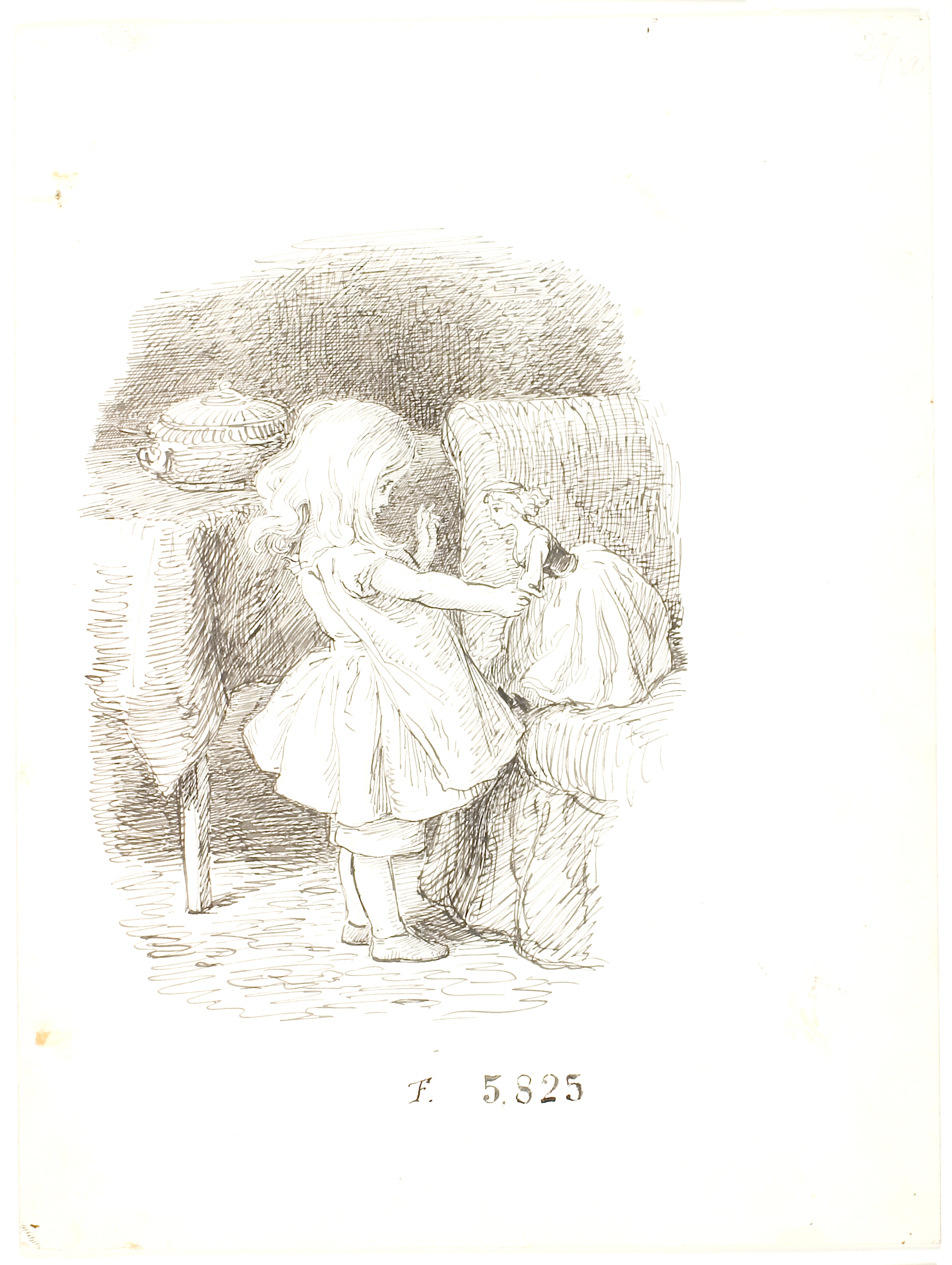 Lili formaner dukken