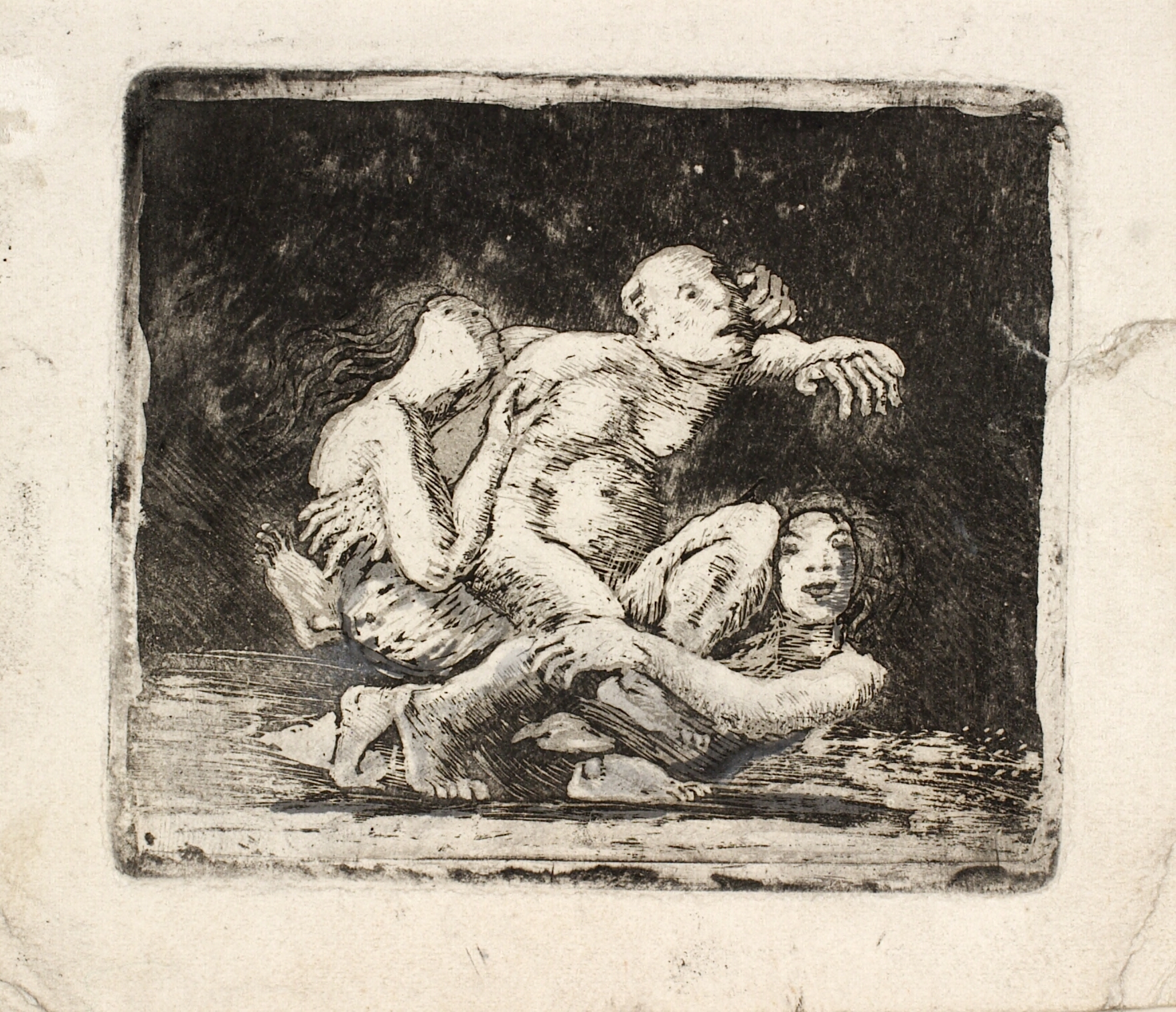 To kvinder slås om en mand