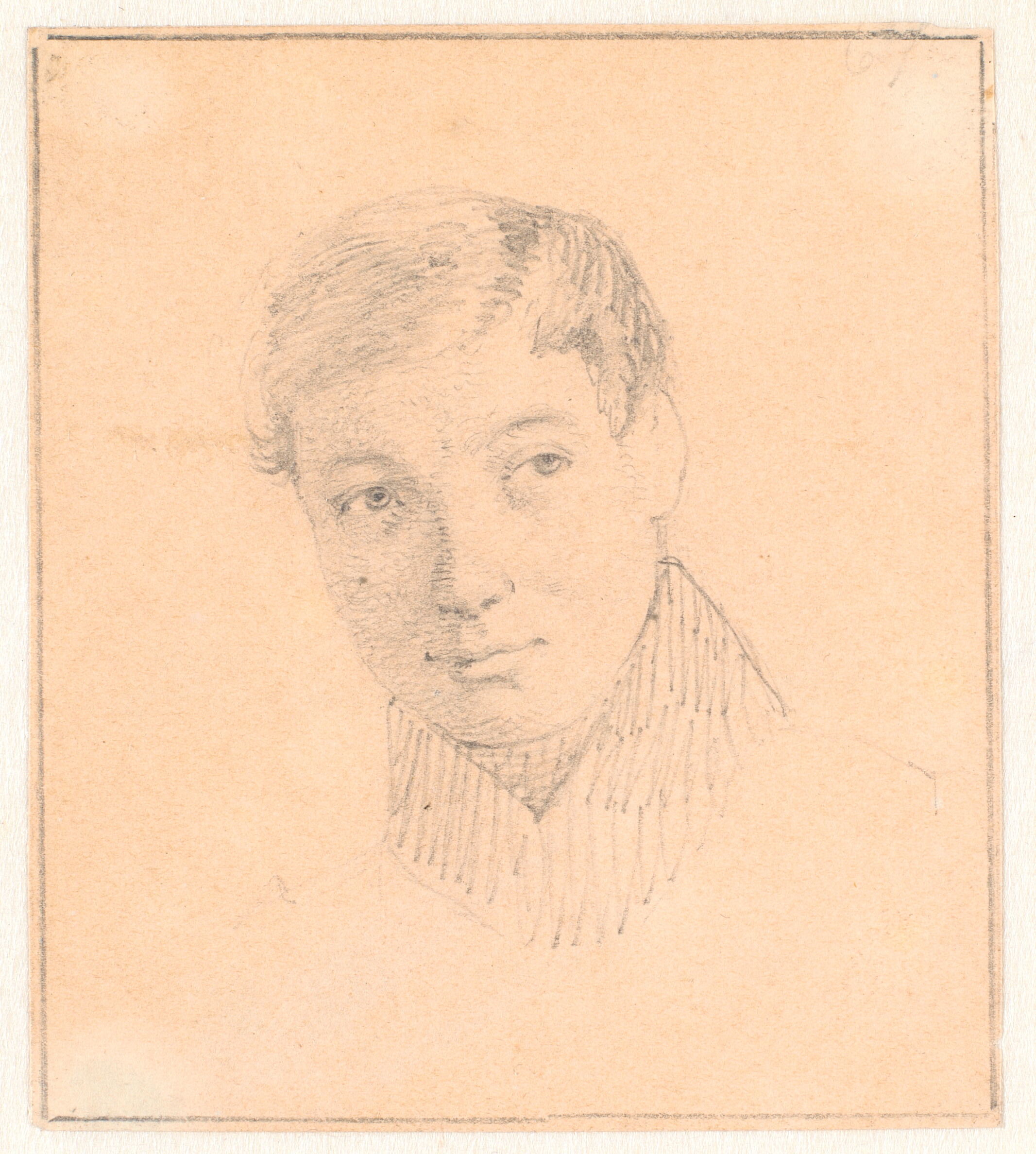 Portræt af Lorentz Ludvig Mozart Waagepetersen