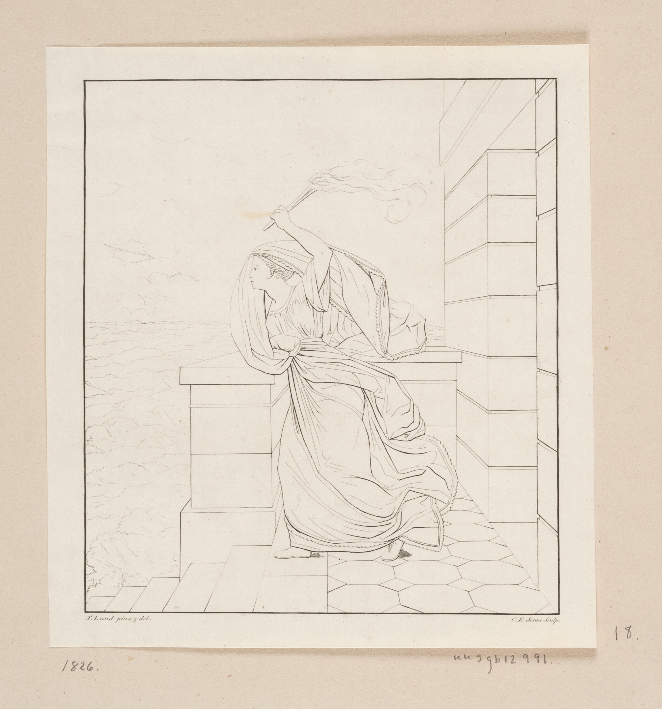 Hero ventende Leander