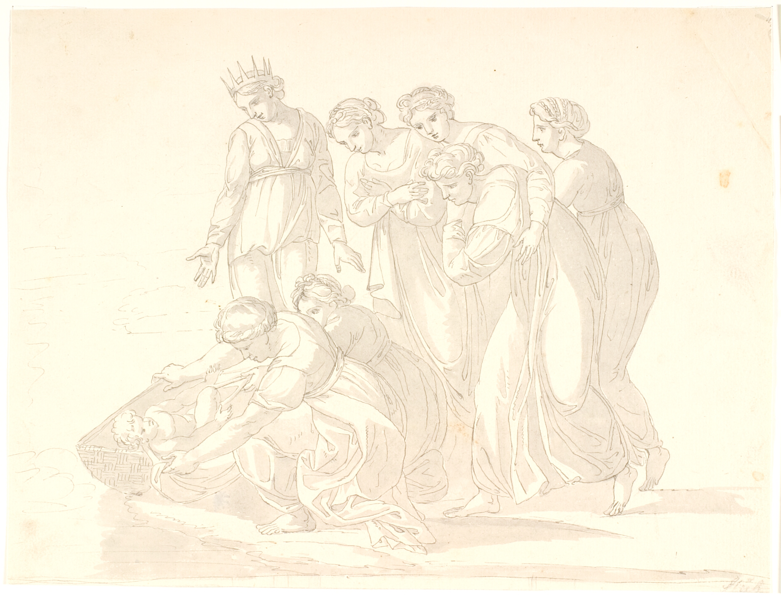 Faraos datter finder Moses