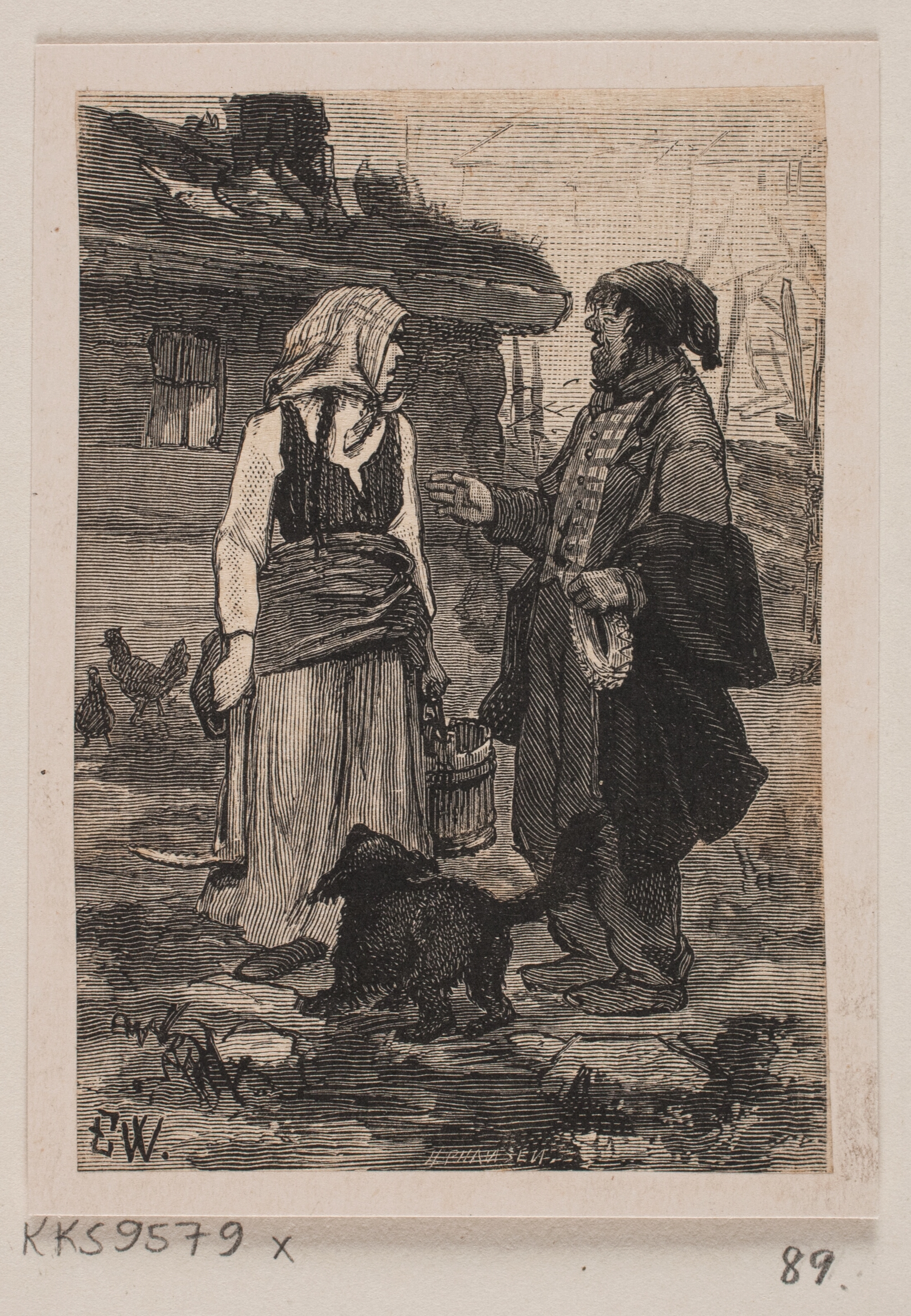 Illustration til "Kulbrænderen"