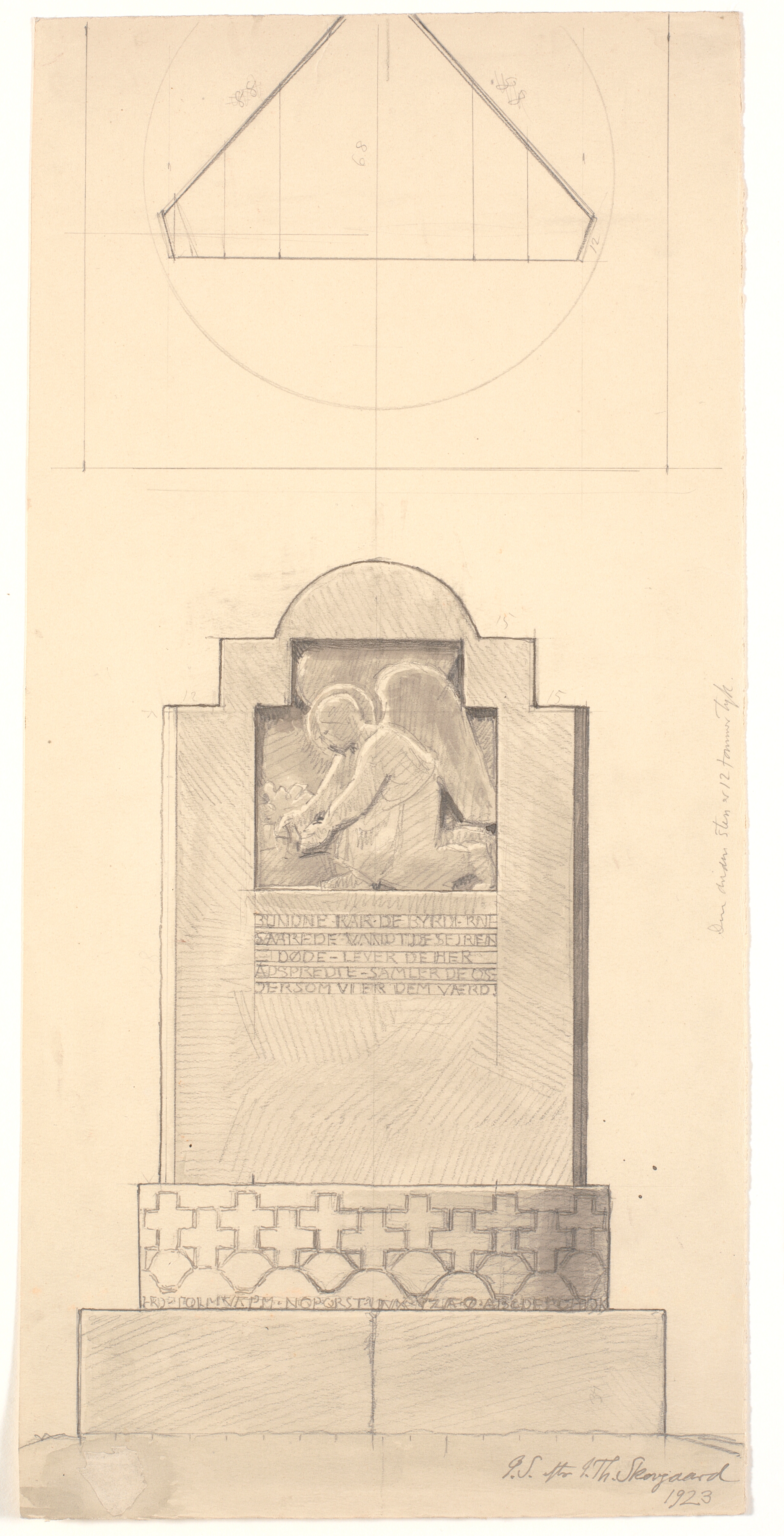 Udkast til mindesten