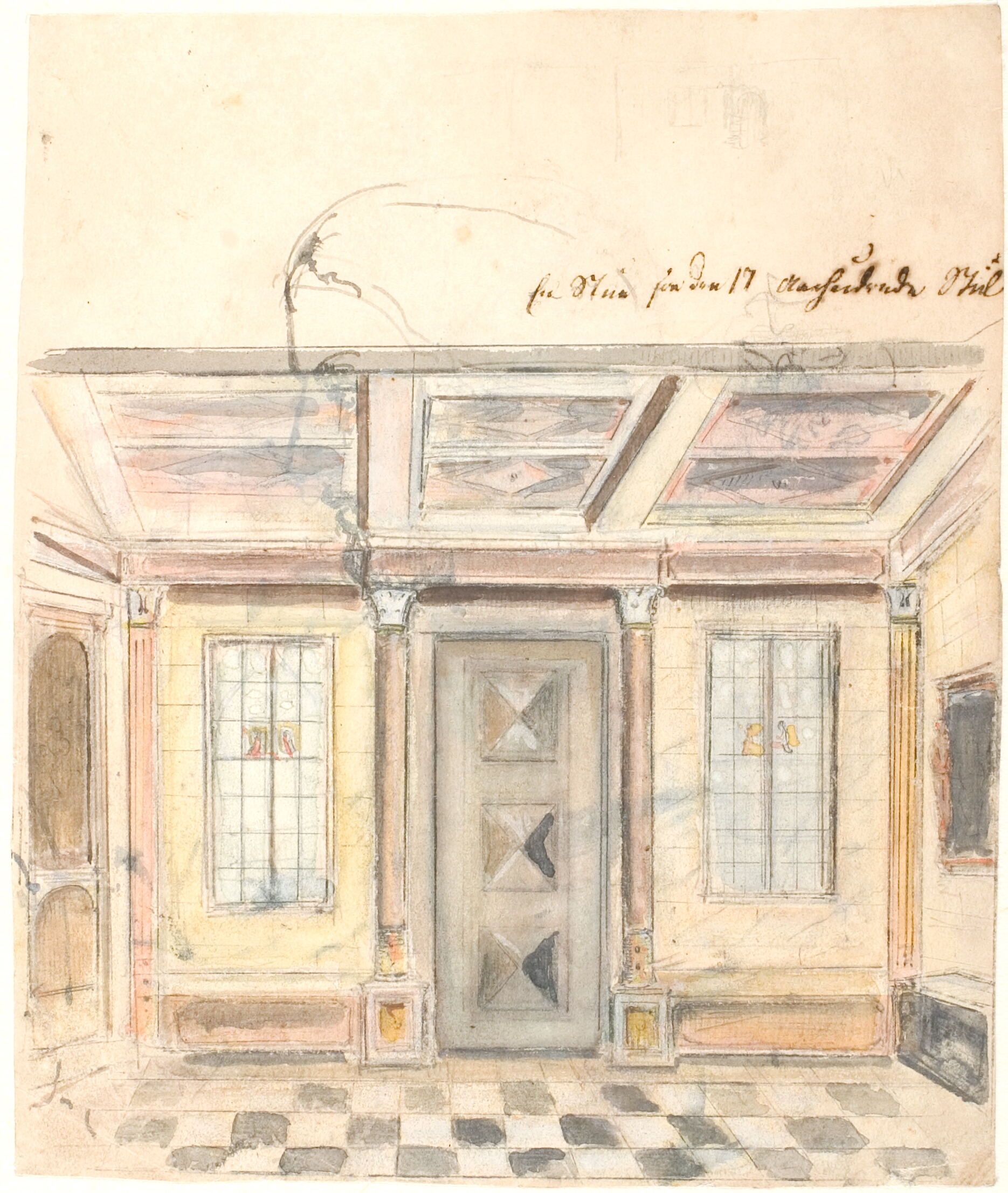 En Stue fra Den 17 Aarhundrede Stiil