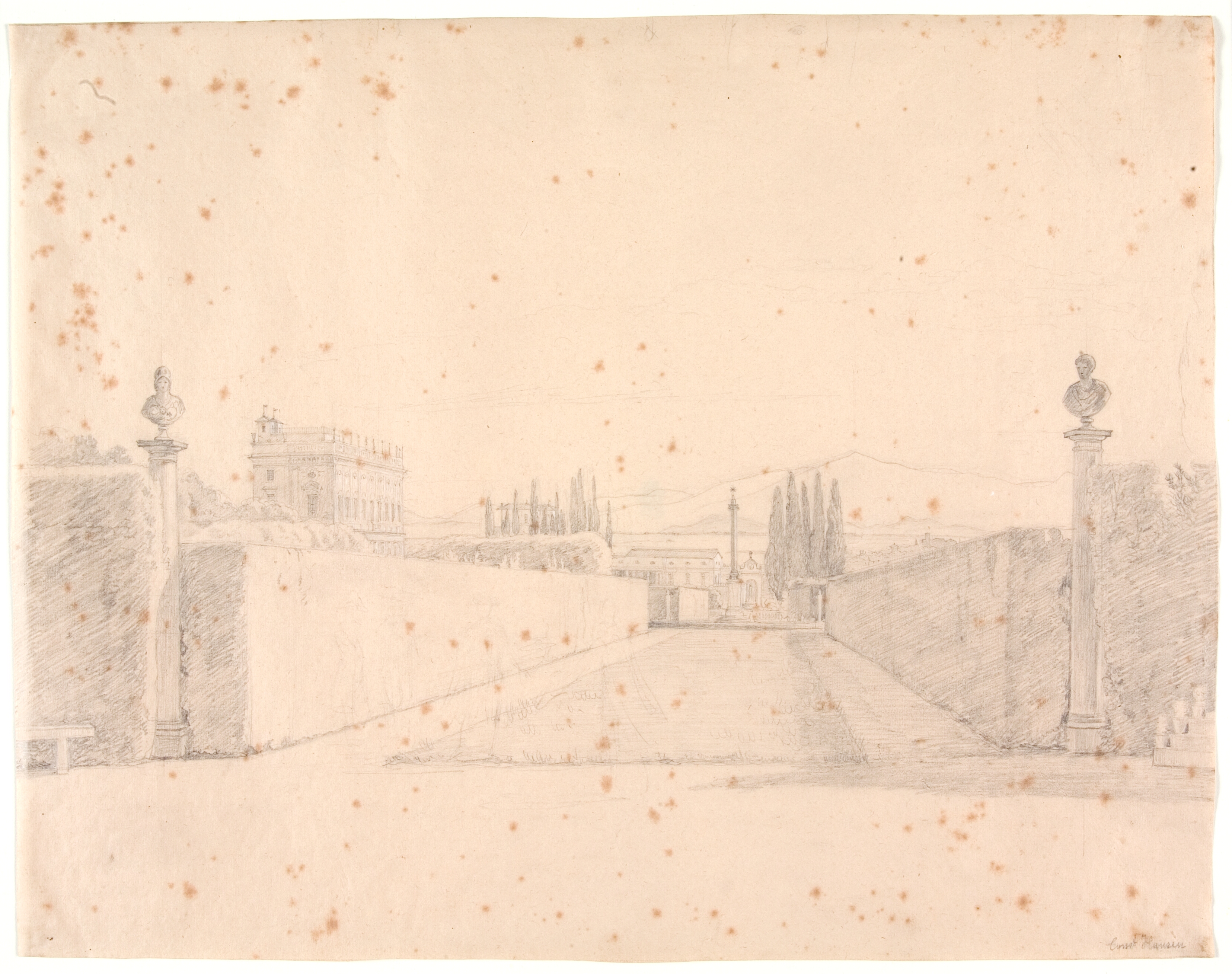 Parti fra Villa Albanis have