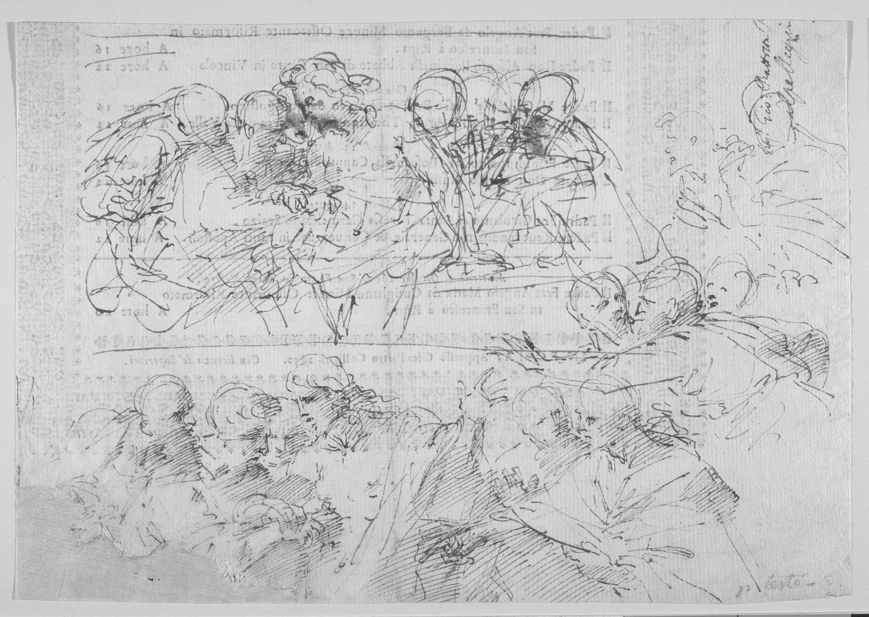 Studier af Kristus og den tvivlende Thomas