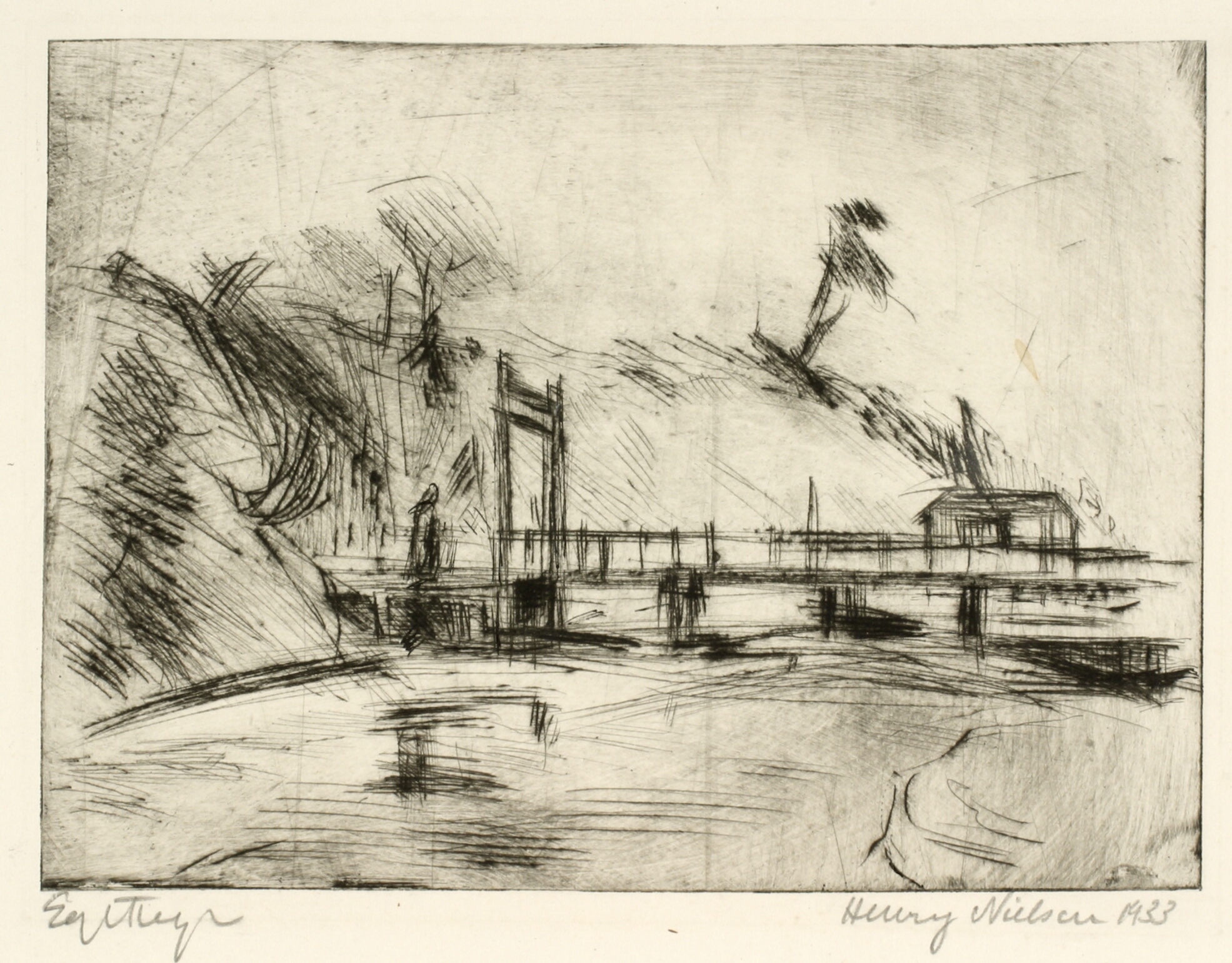 Bro over fæstningsgrav