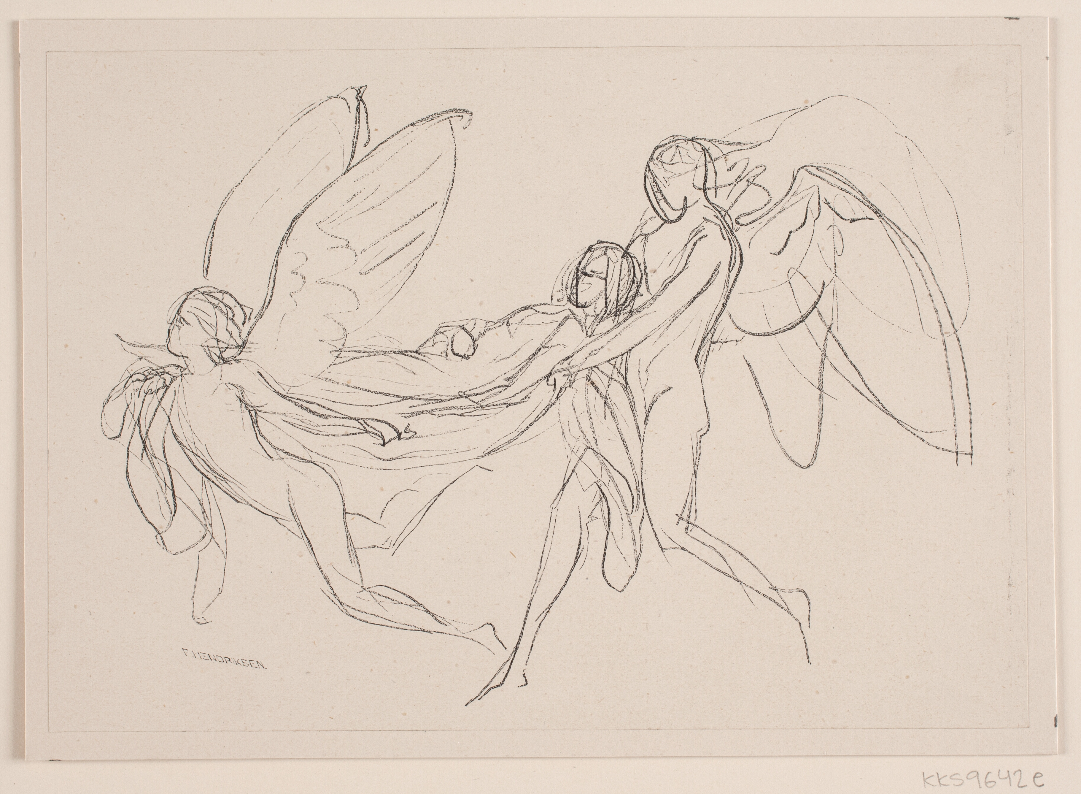 Udkast til et Gravrelief