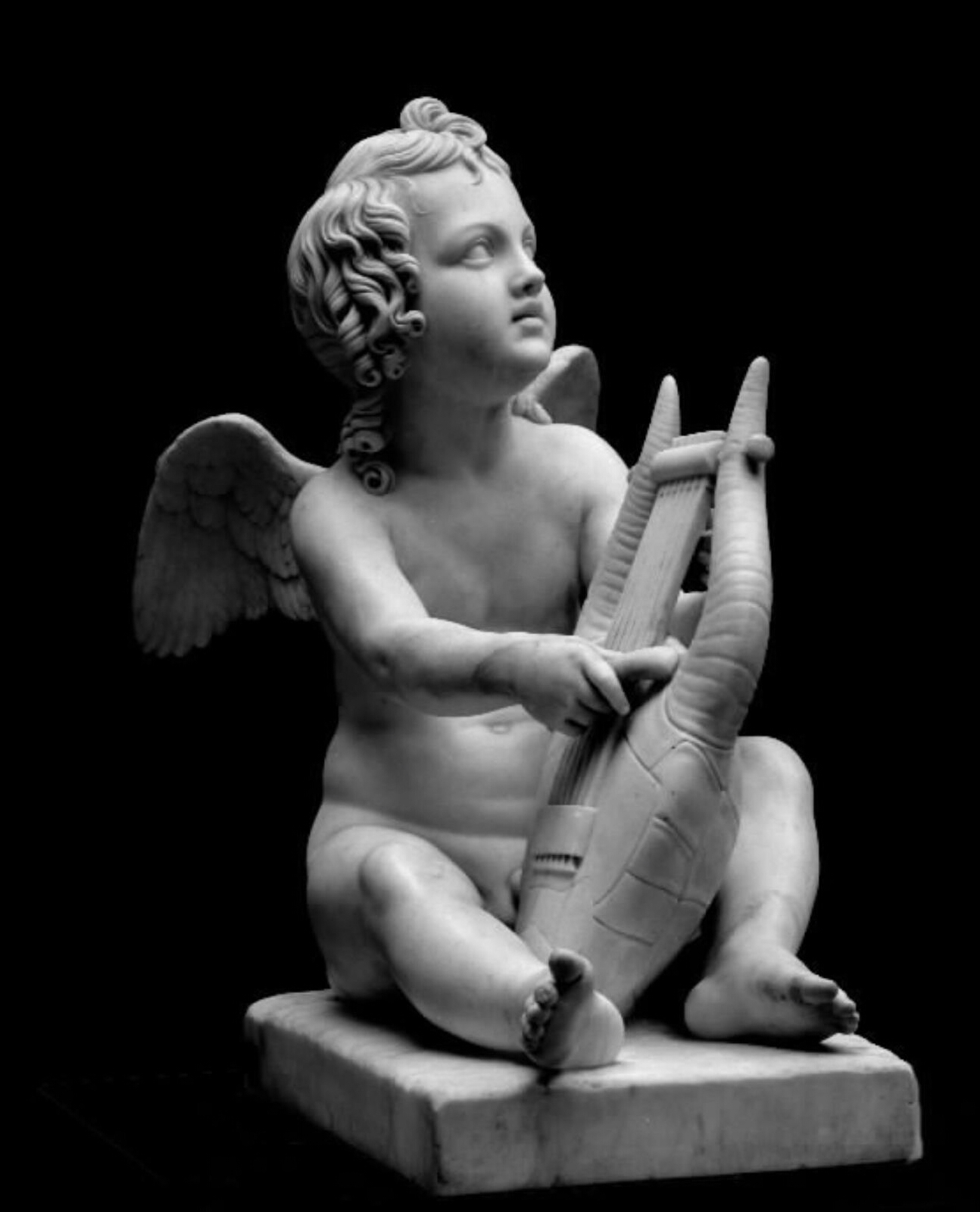 Den lyrespillende Amor