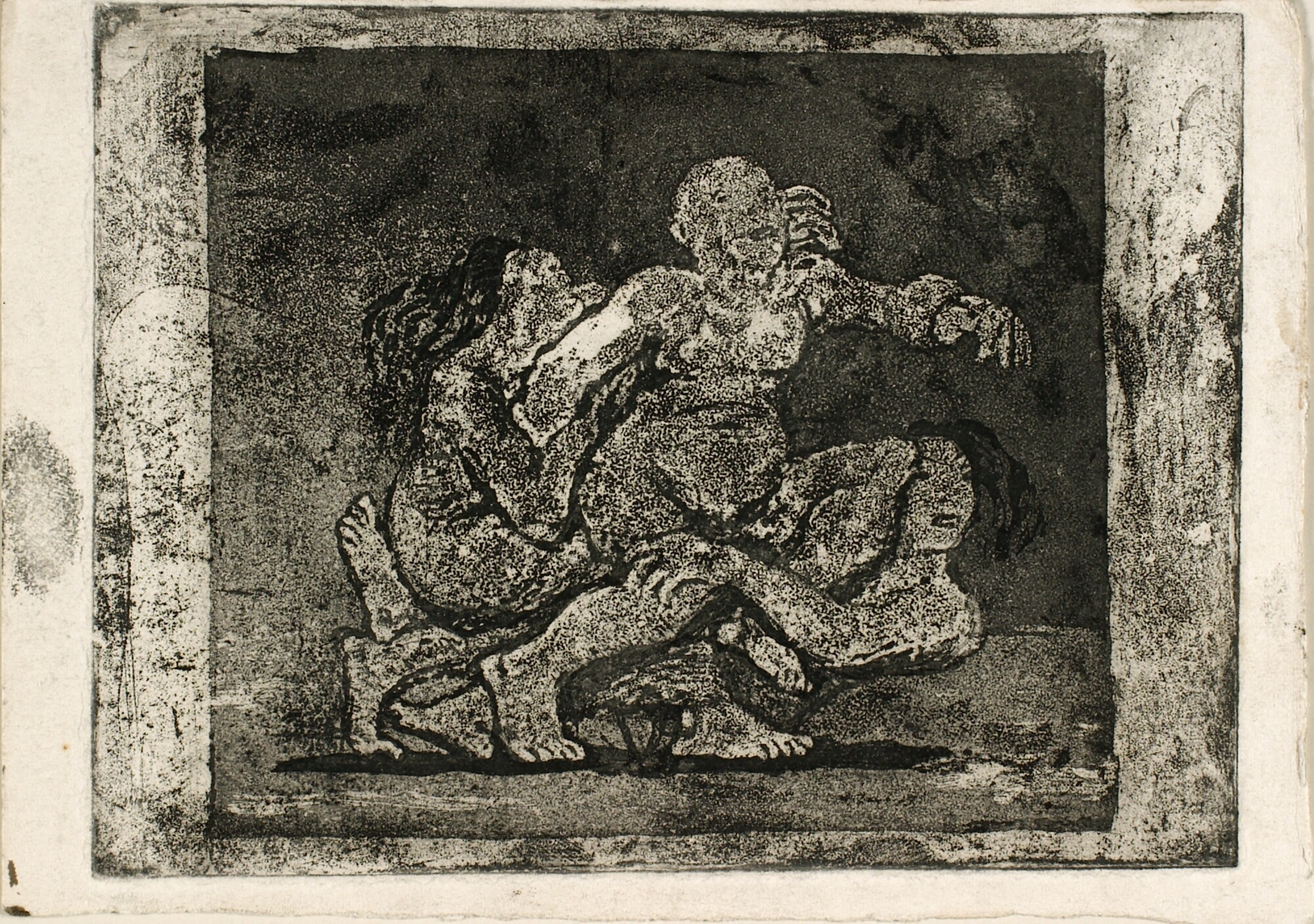 To kvinder slås om en mand