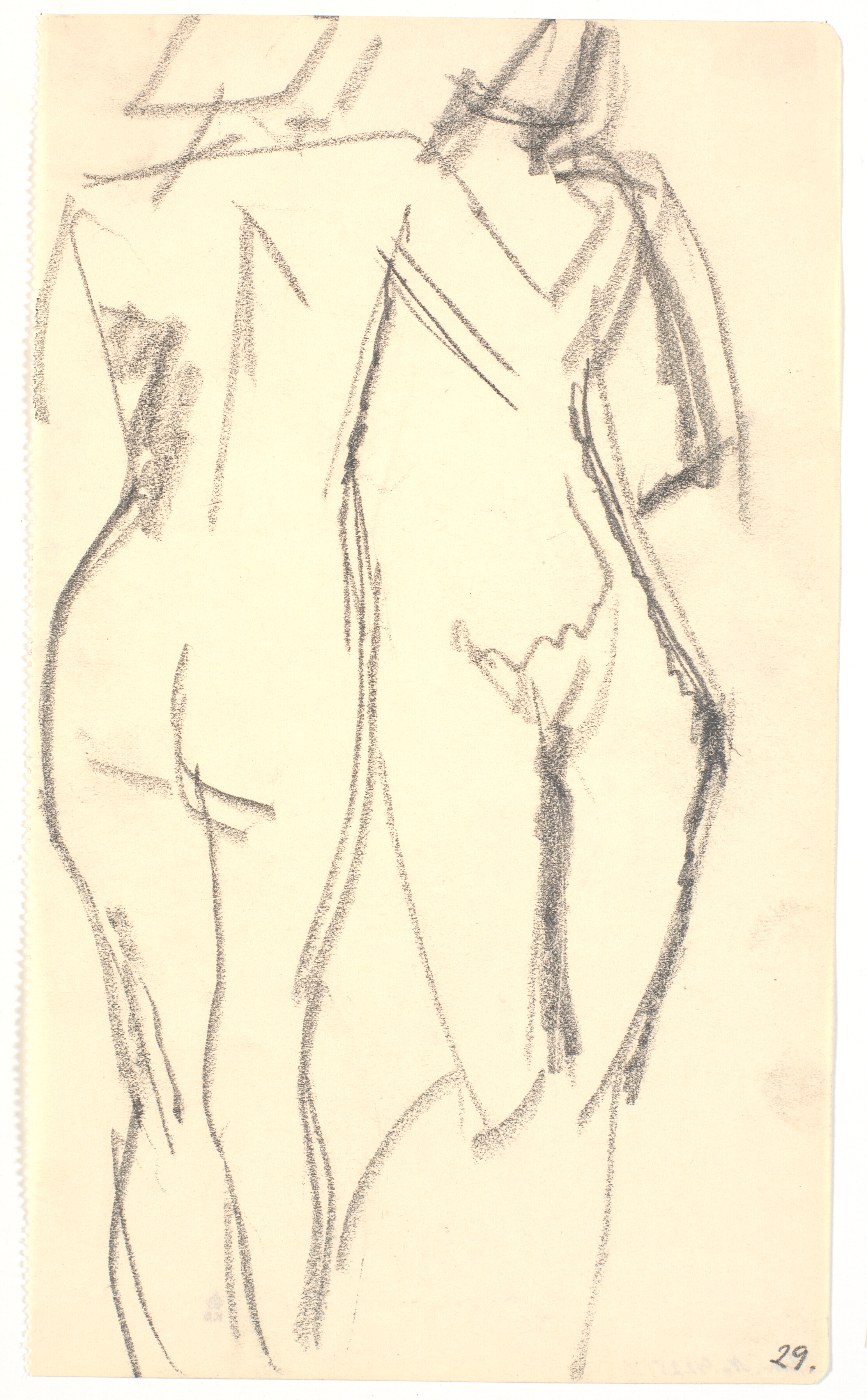 To stående modeller