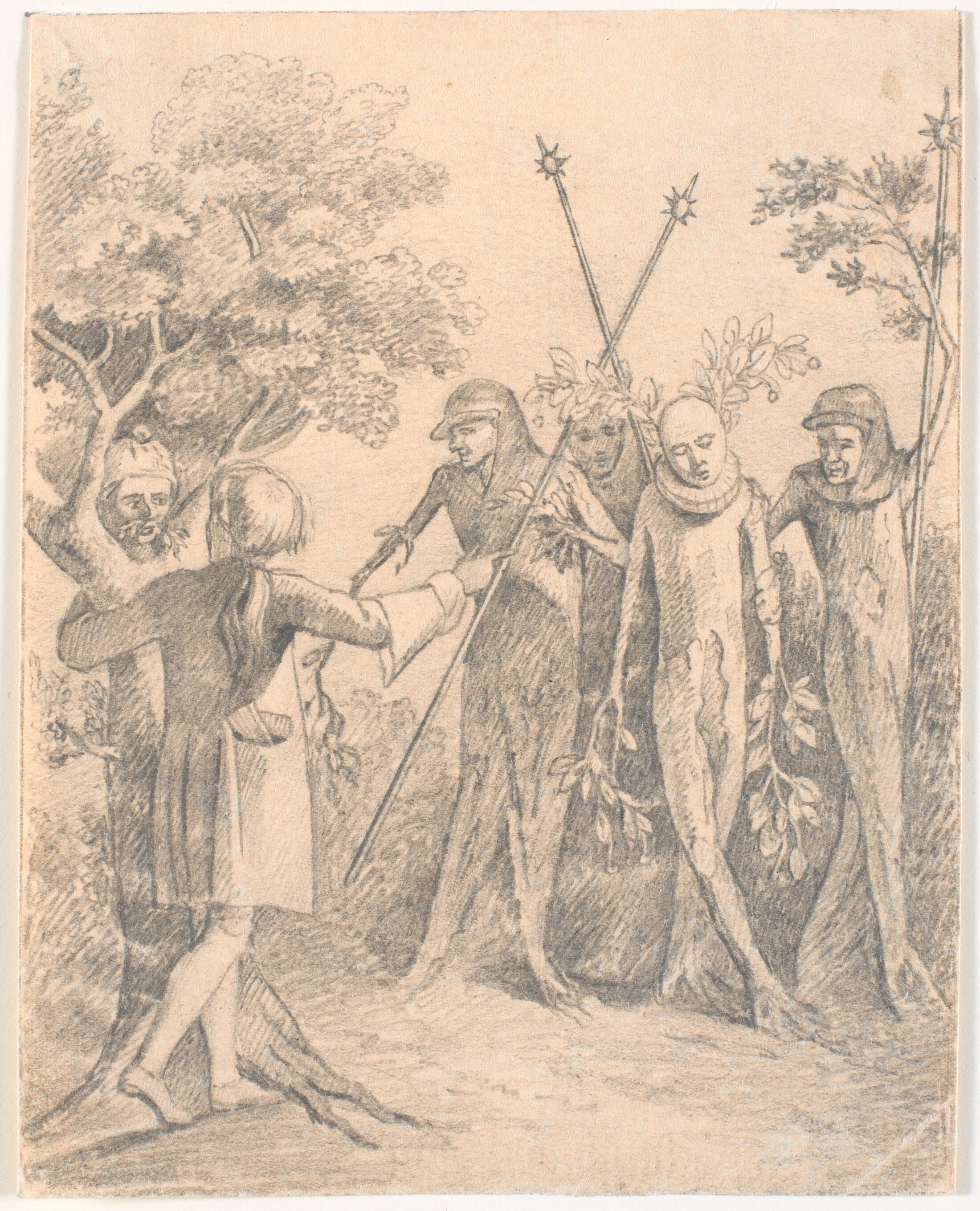 Nils Klim ser en potuansk misdæder bliver ført afsted af tre vægtere