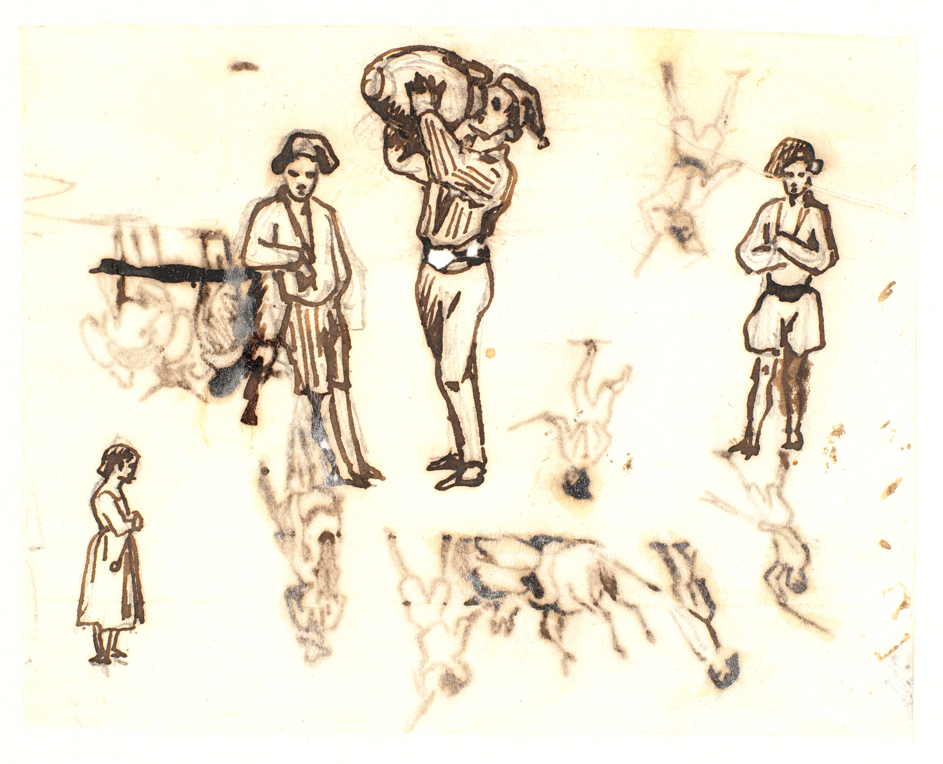 Italienske figurstudier