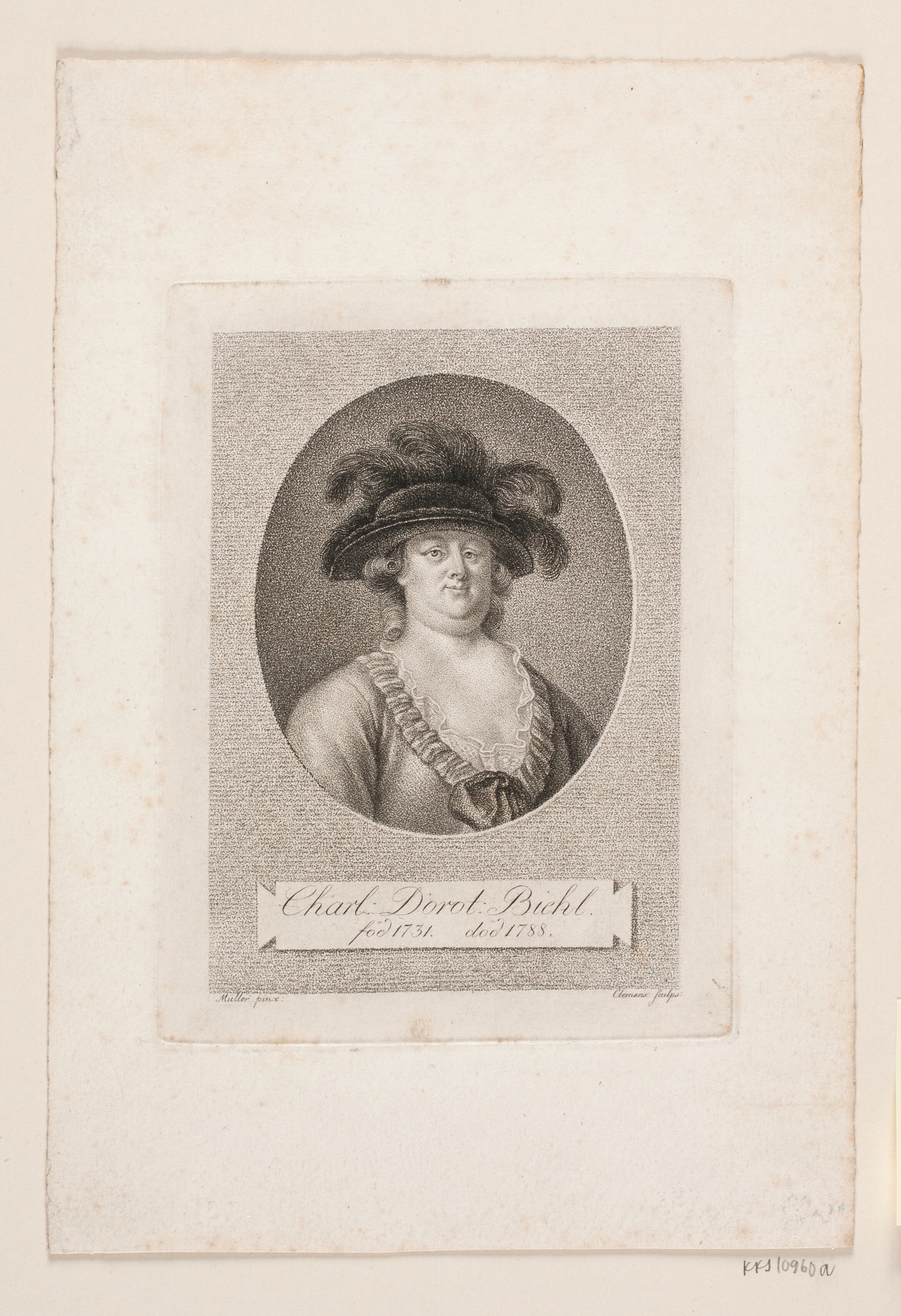 Forfatterinden Charlotte Dorothea Biehl