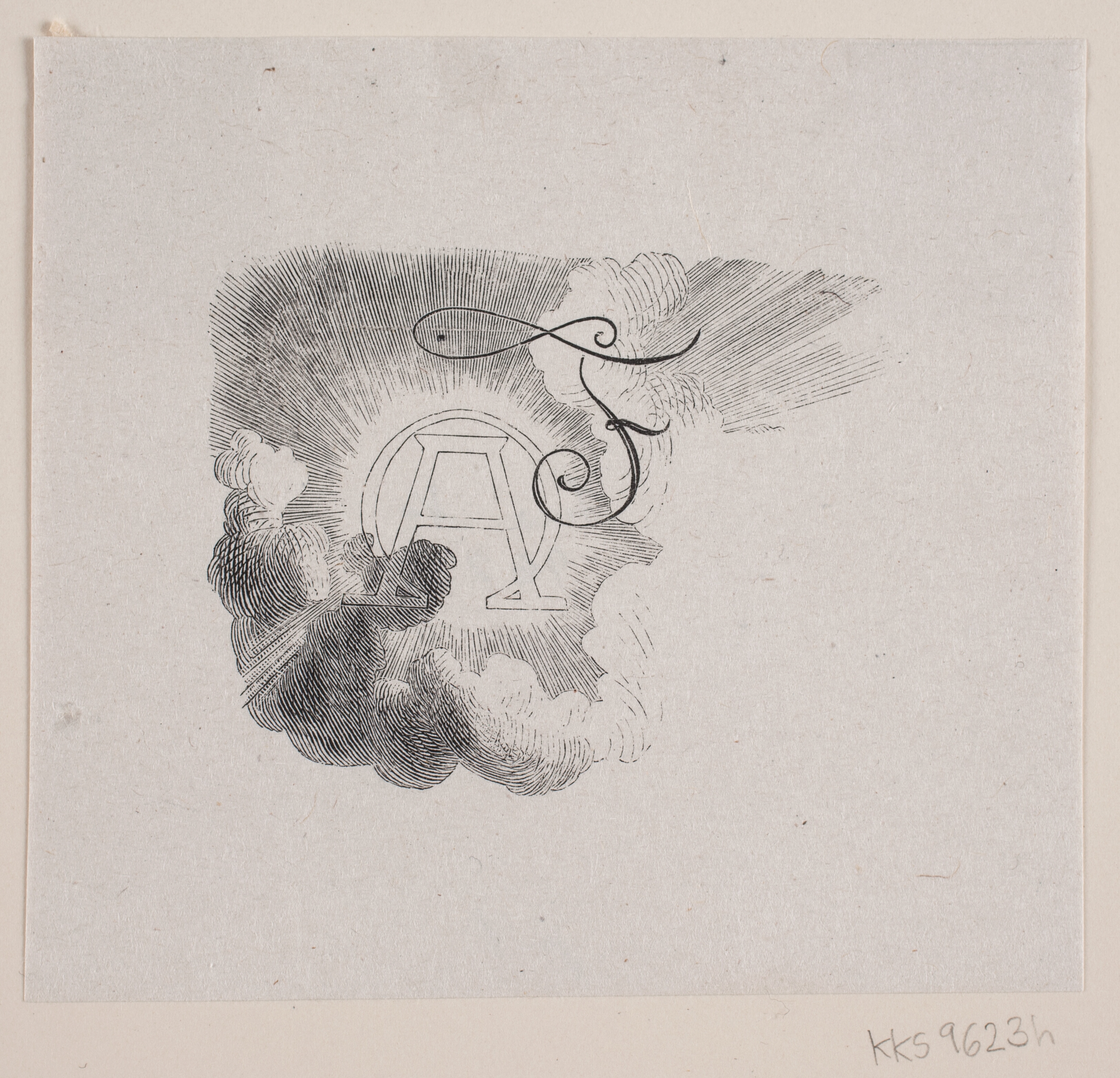 Begyndelsesvignet til Frederik Paludan-Müller, "Lucifers fald"