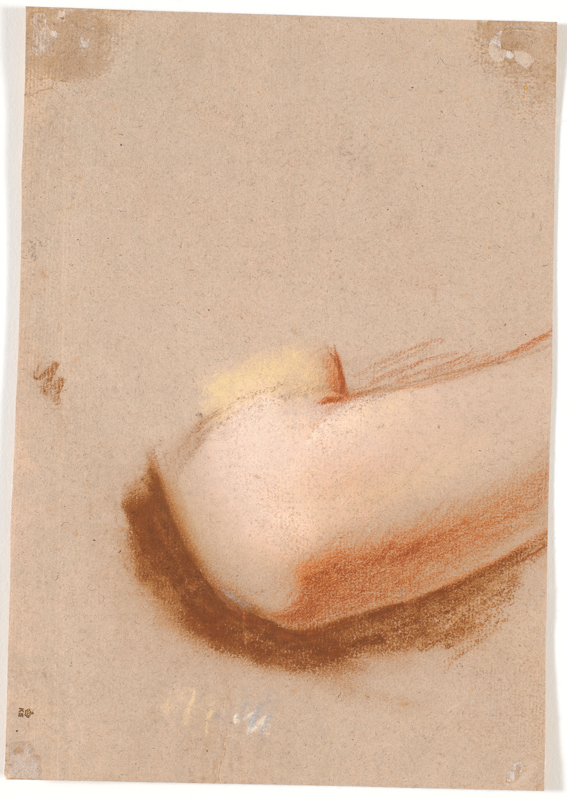 Studie af en kvindes højre albueled