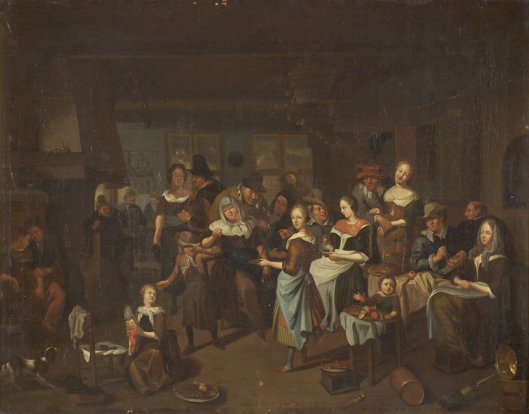 Lystighed i en krostue