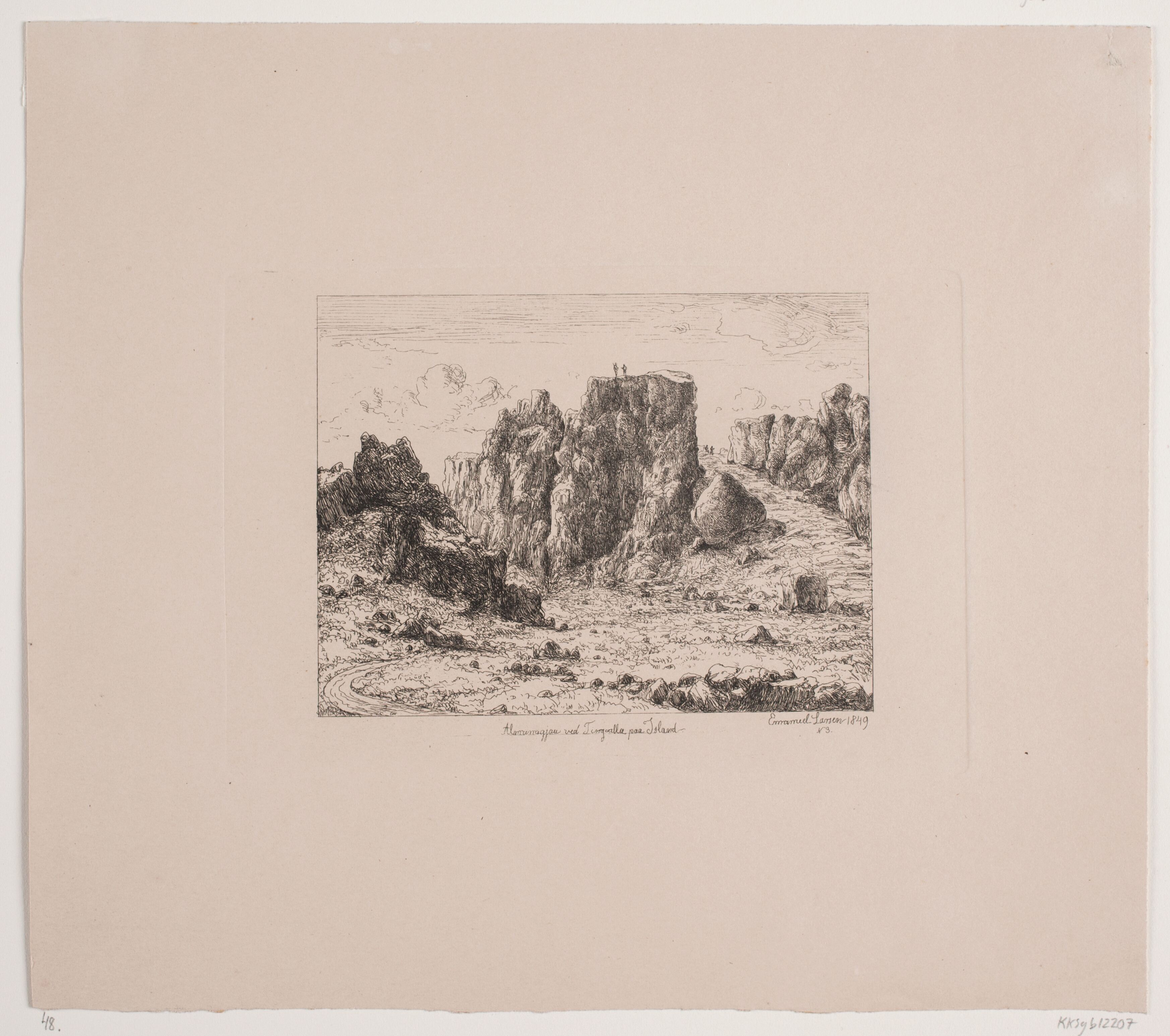 Almannagja ved Tingvalla