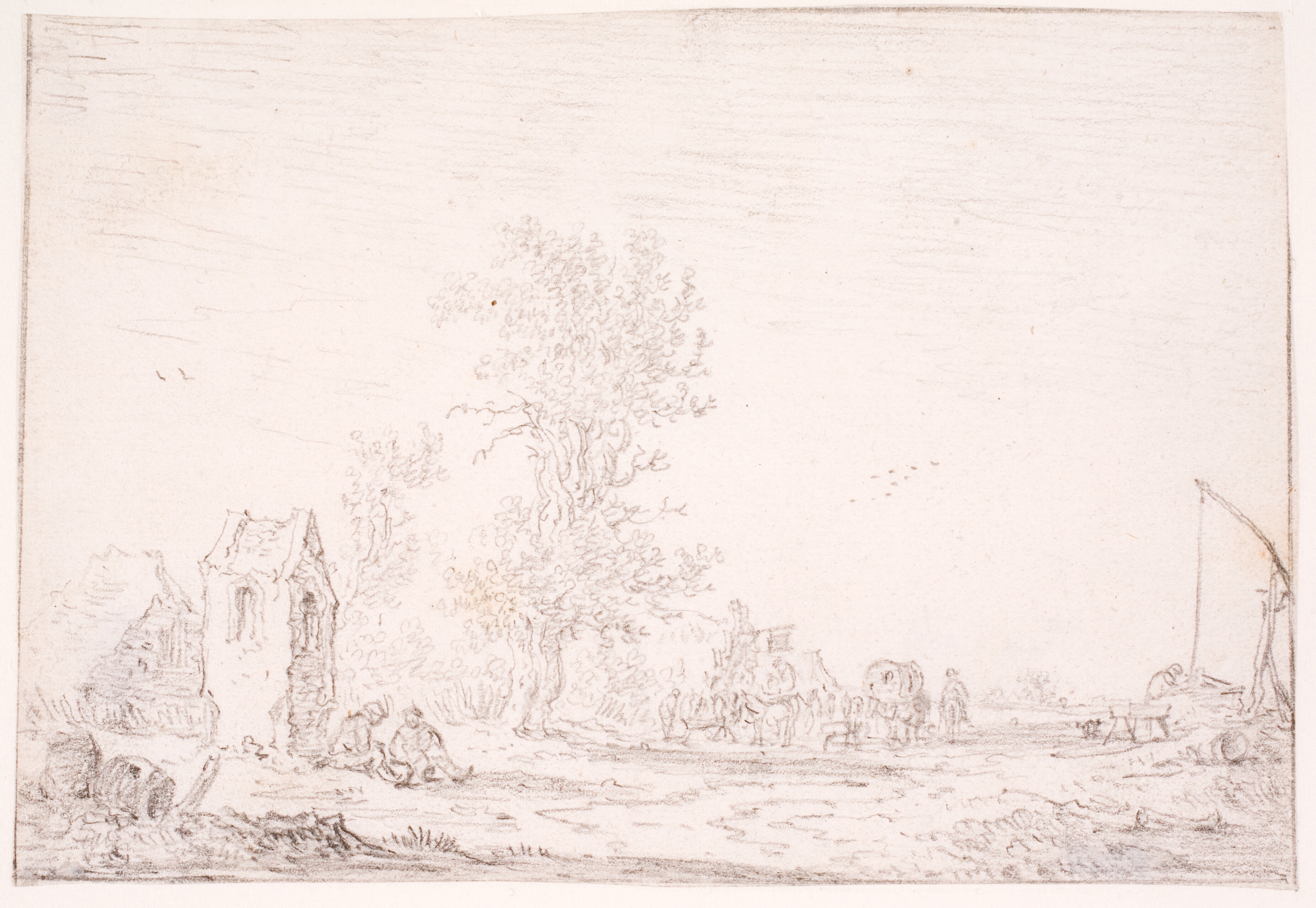 Landskab med Petronellakapellet i De Bilt