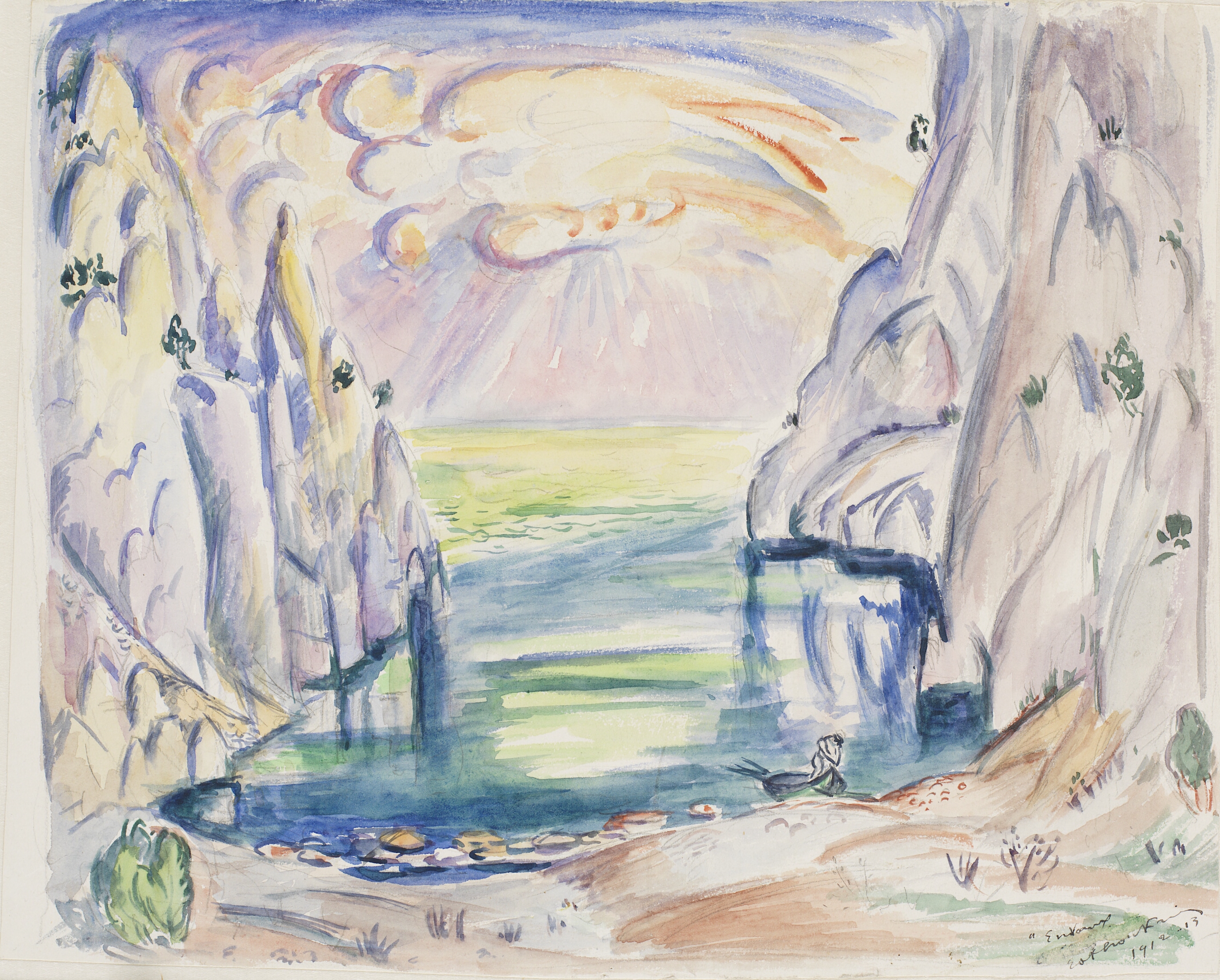 Vigen ved En Vaux, Cassis