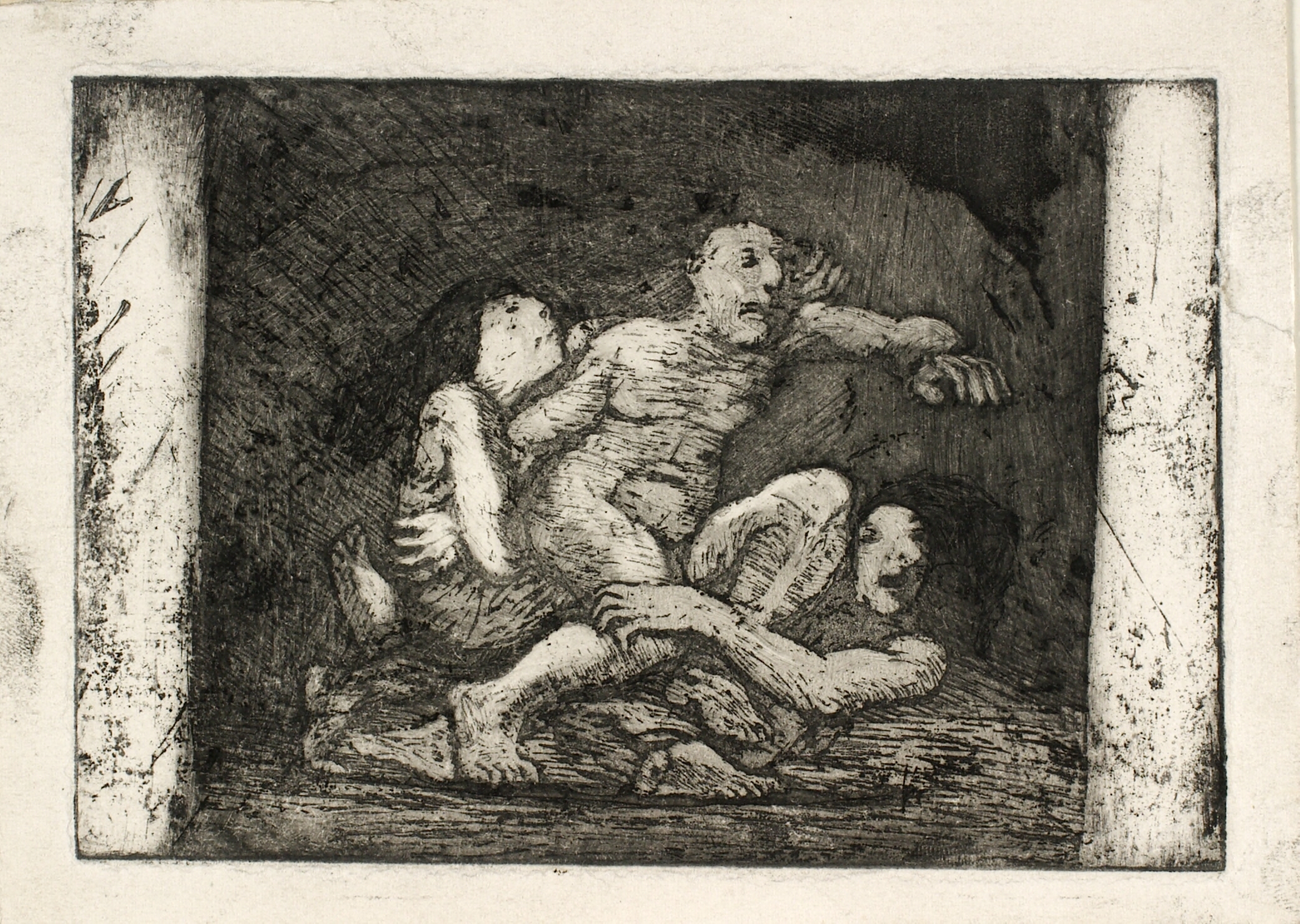 To kvinder slås om en mand