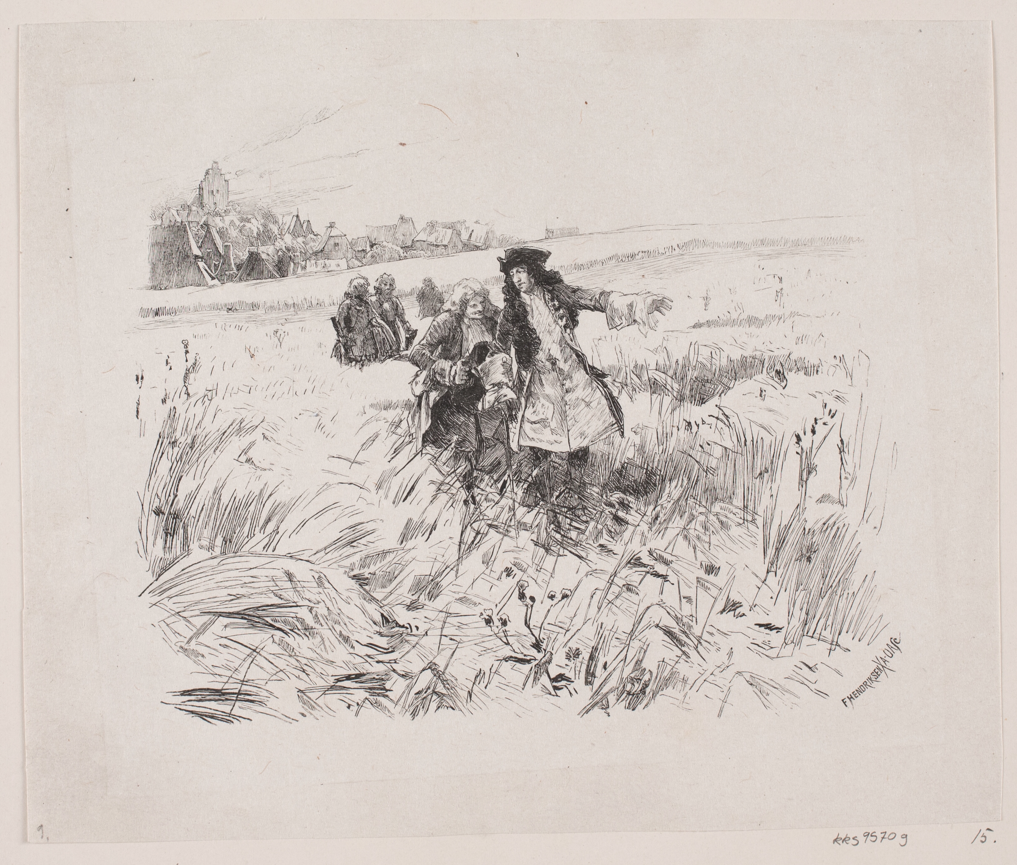 Illustration til "Jeppe paa Bjerget"