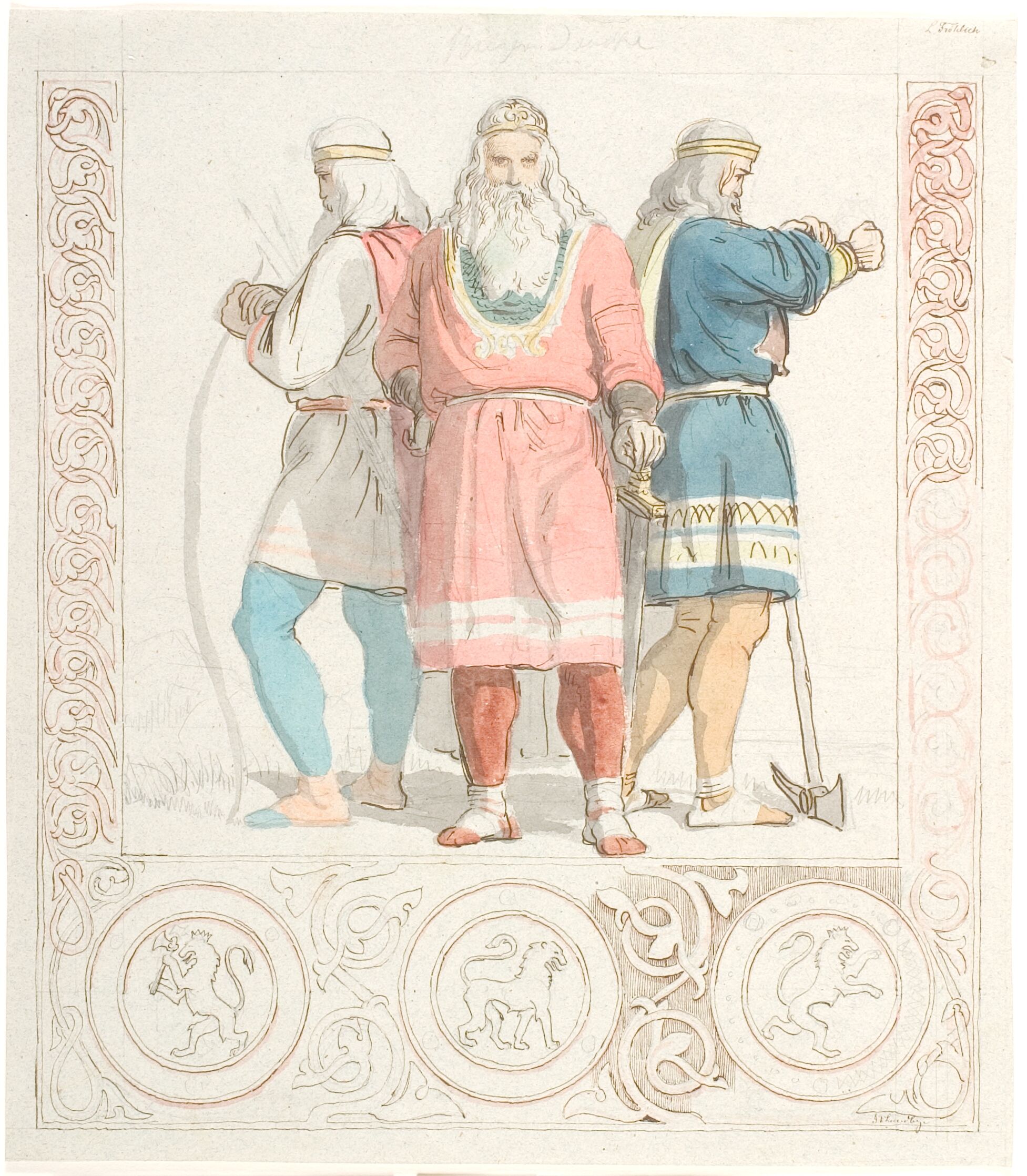 Ørvarodd, Holger Danske, Stærkodder