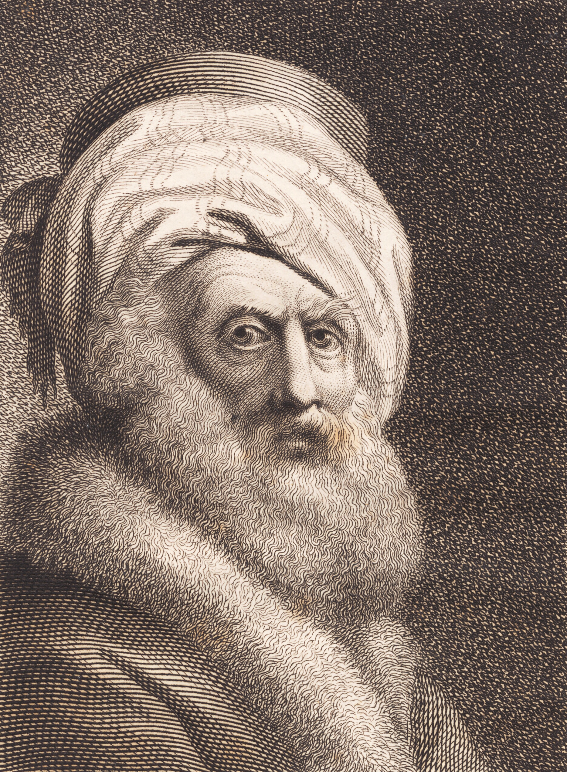 Portræt af en gammel mand. Natan der Weise