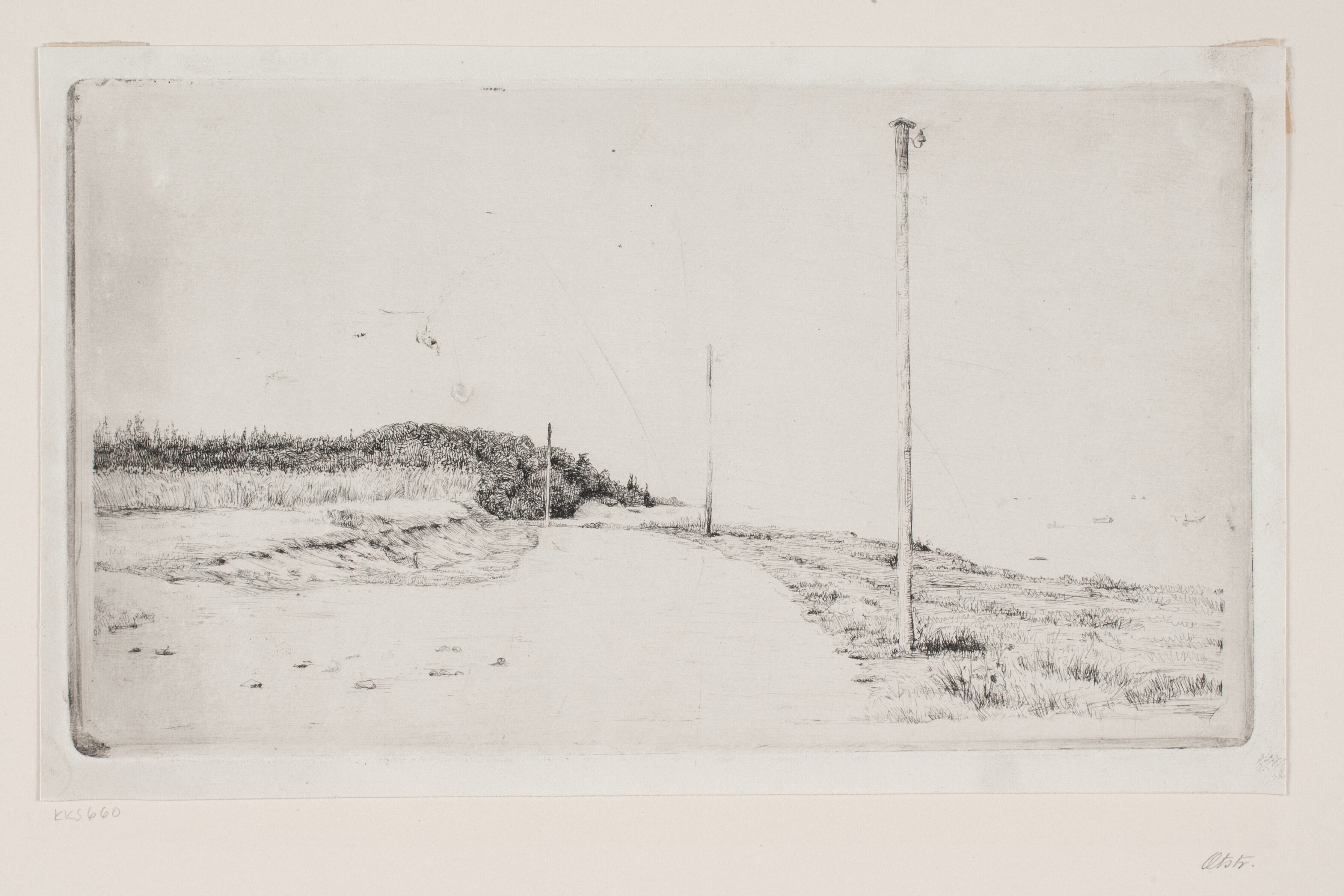 Strandvejen ved Hornbæksplantagen