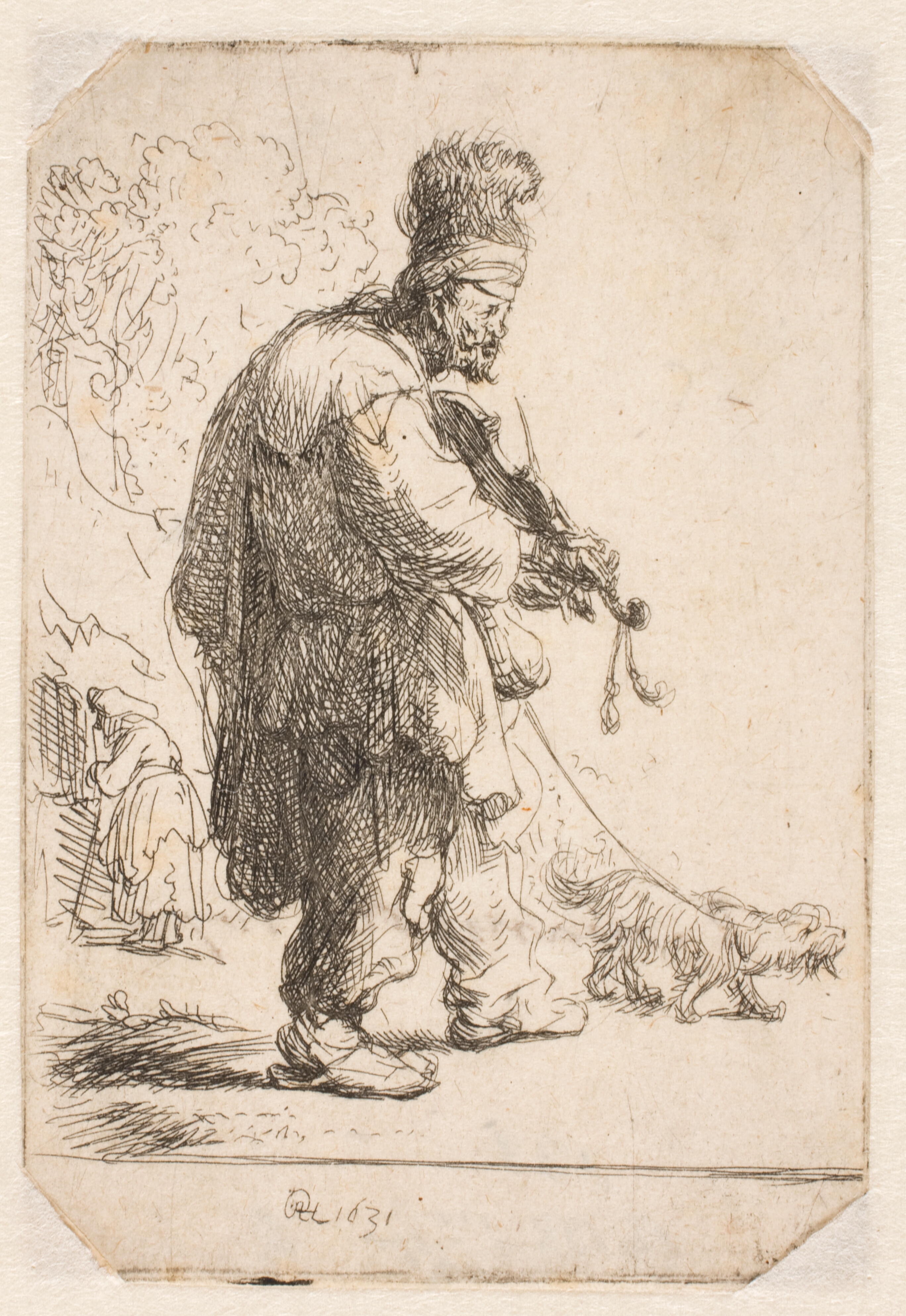 Den blinde violinspiller