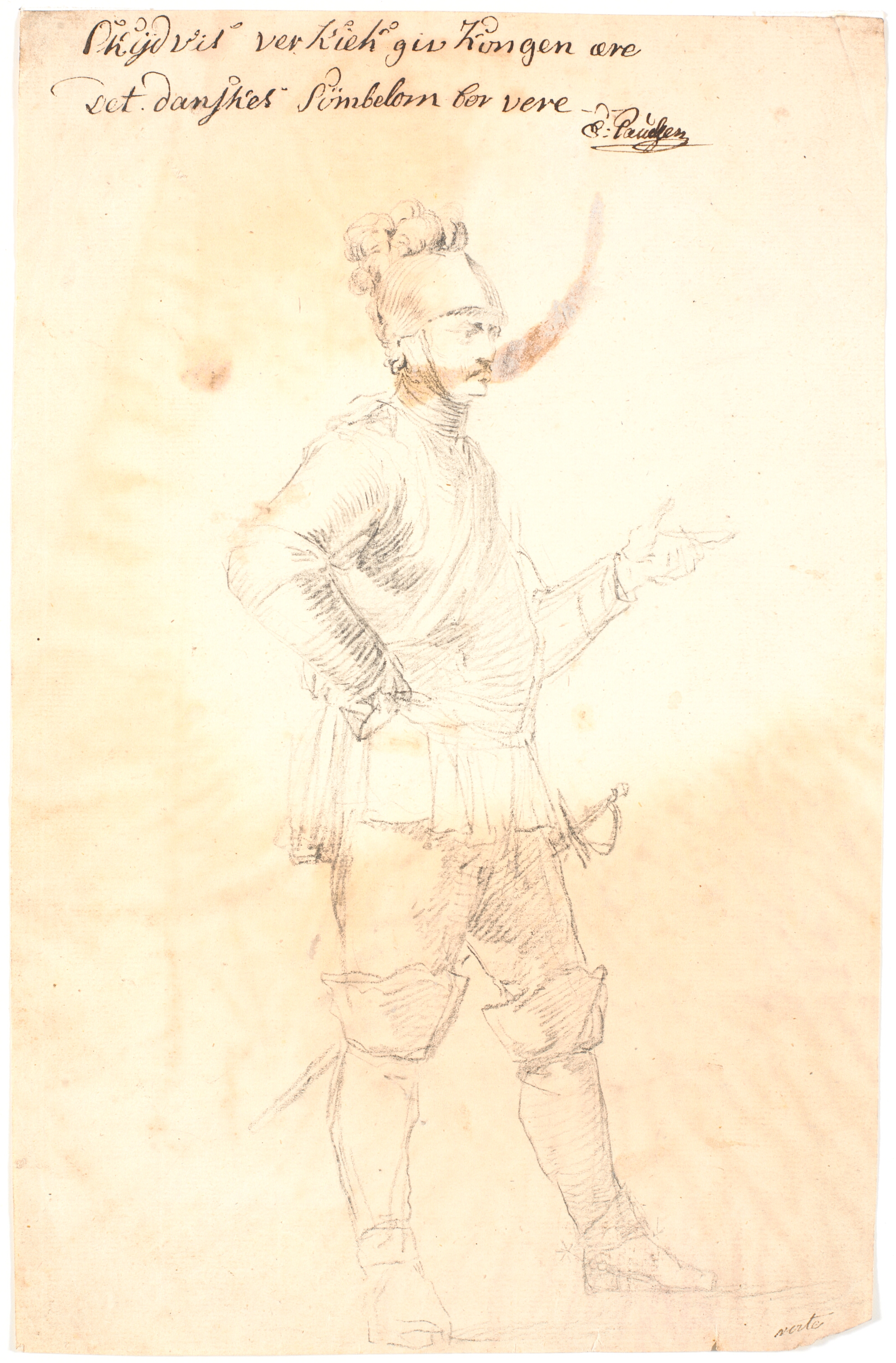 Stående kriger i rustning