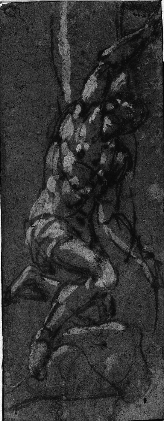 Figurstudie af mandlig model