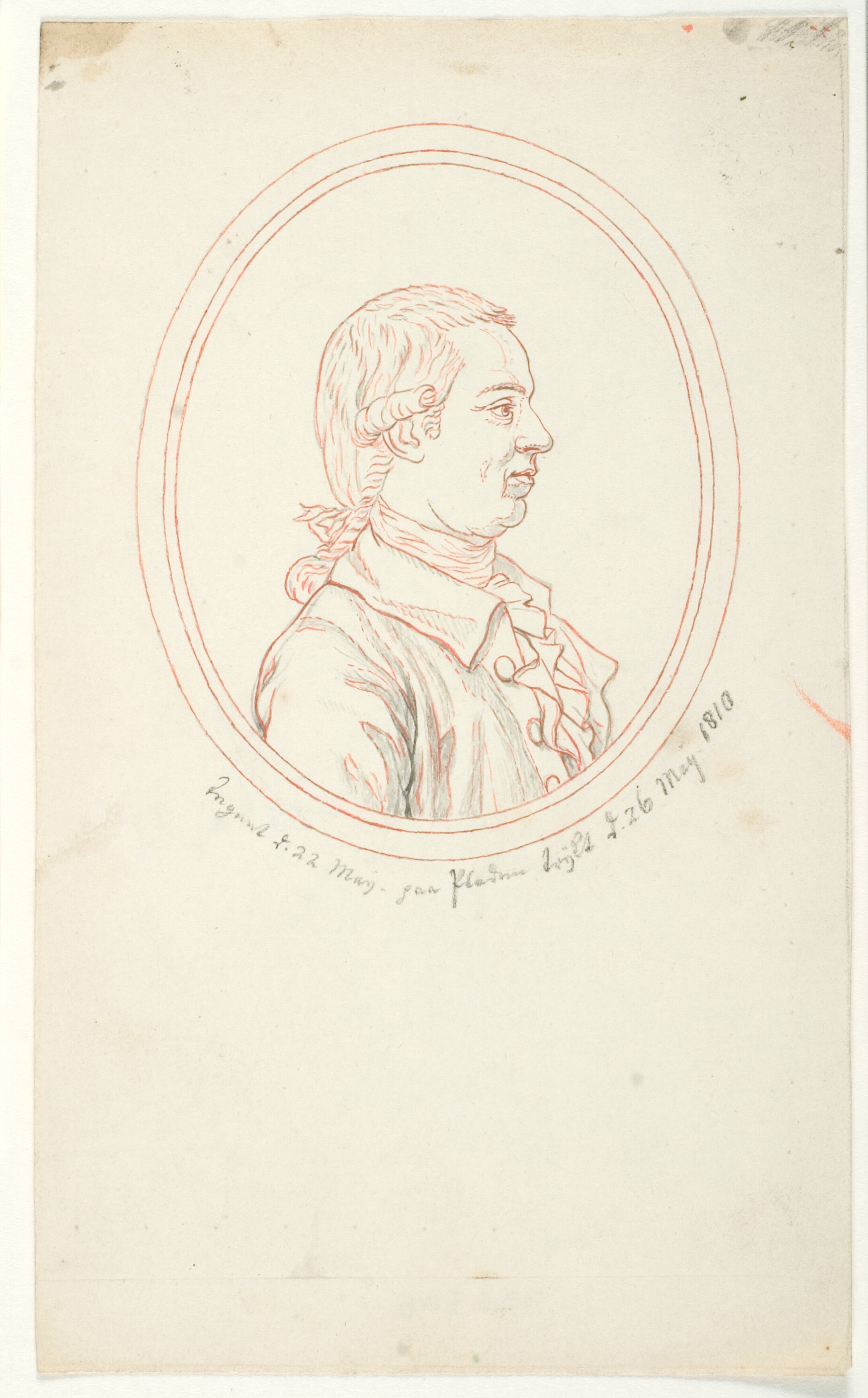 Portræt af J.L. Reventlow