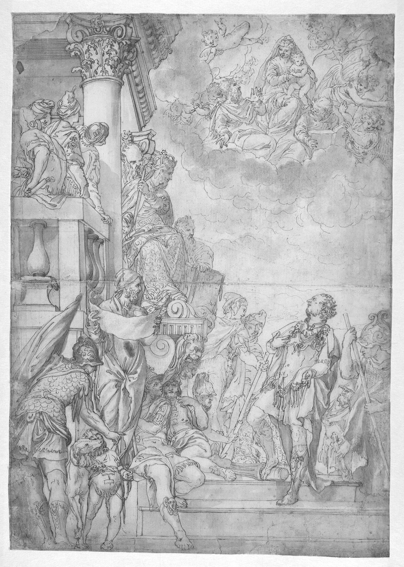 Sankt Sebastian for Diokletian