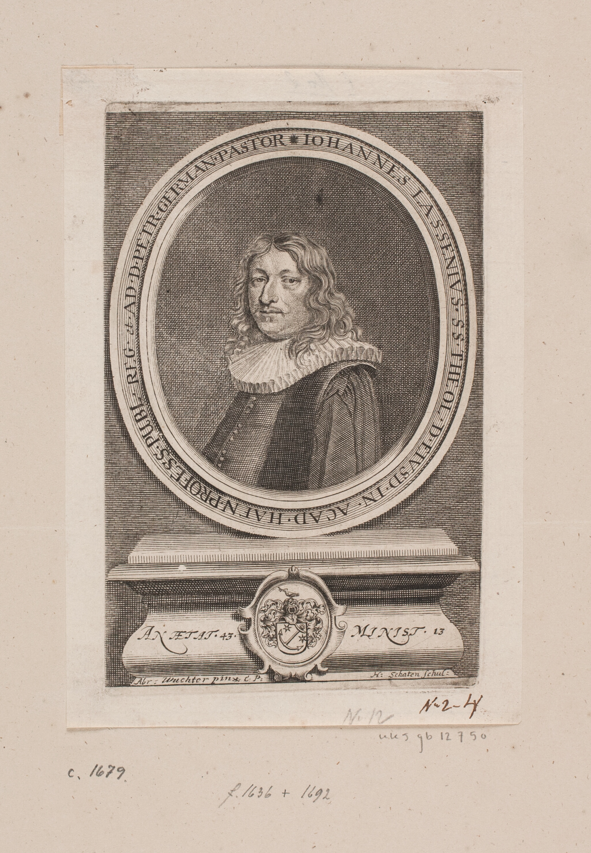 Pastor Johannes Lassenius