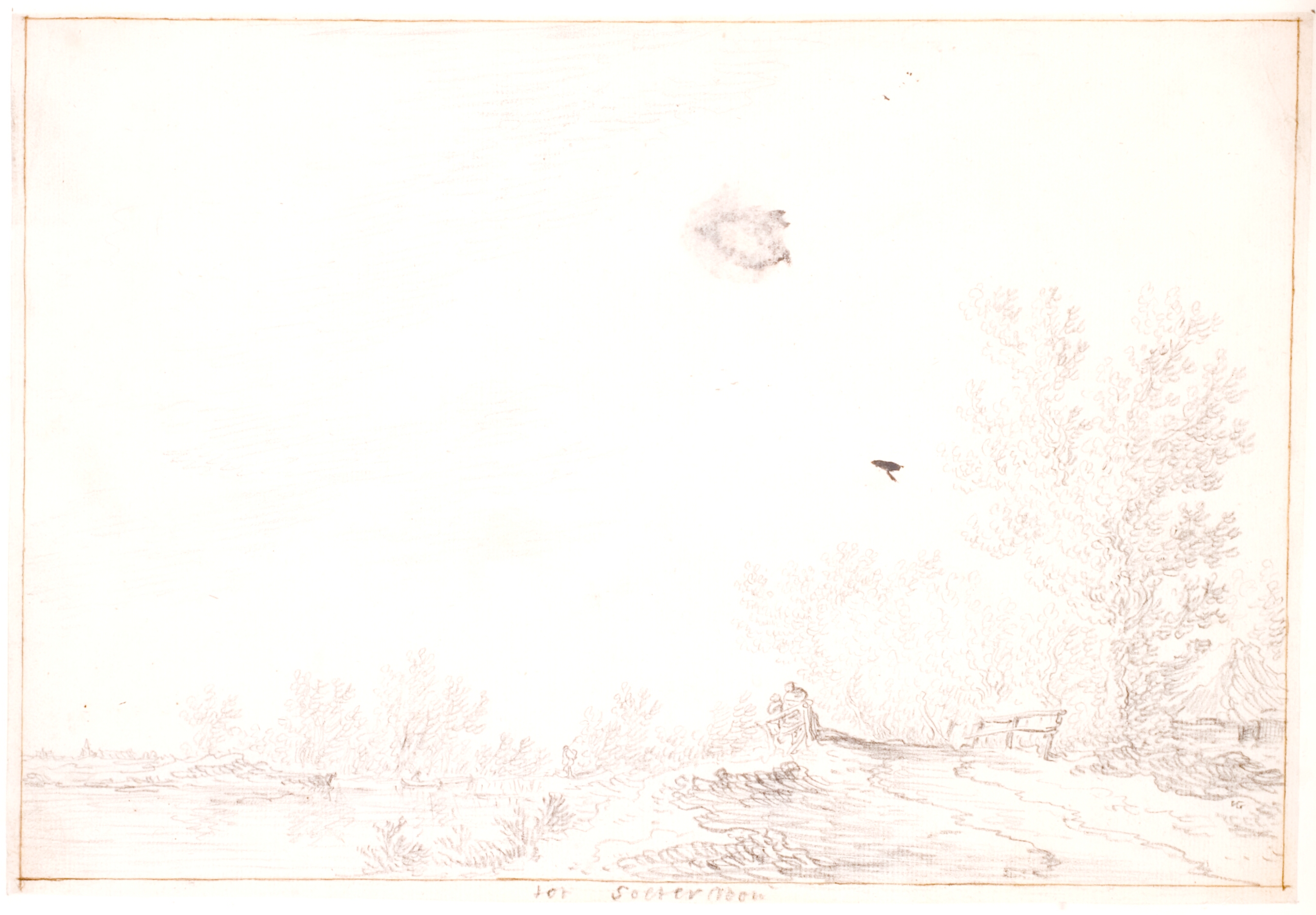 Landskab nær Zoeterwoude