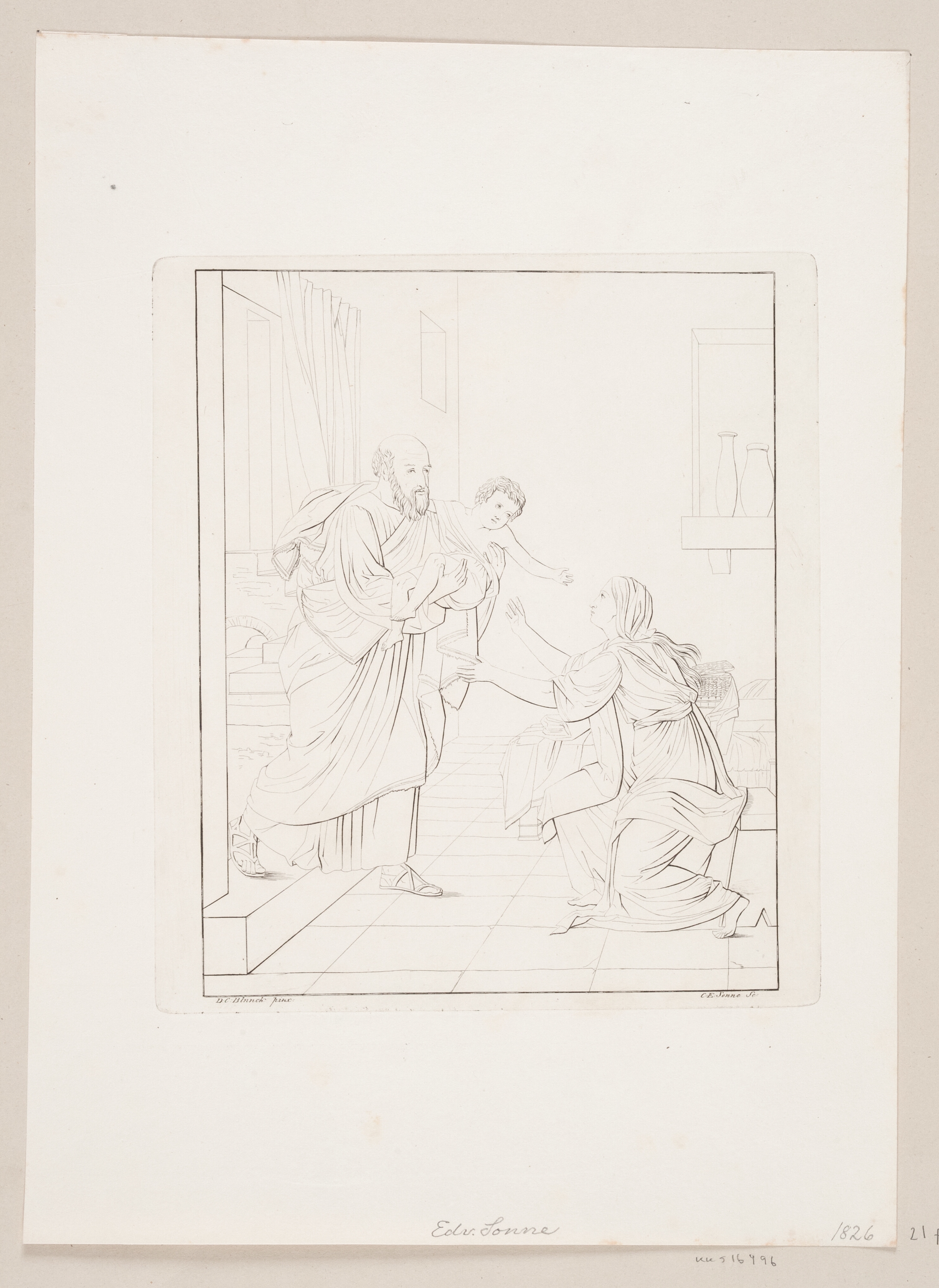 Elias opvækker Enkens søn