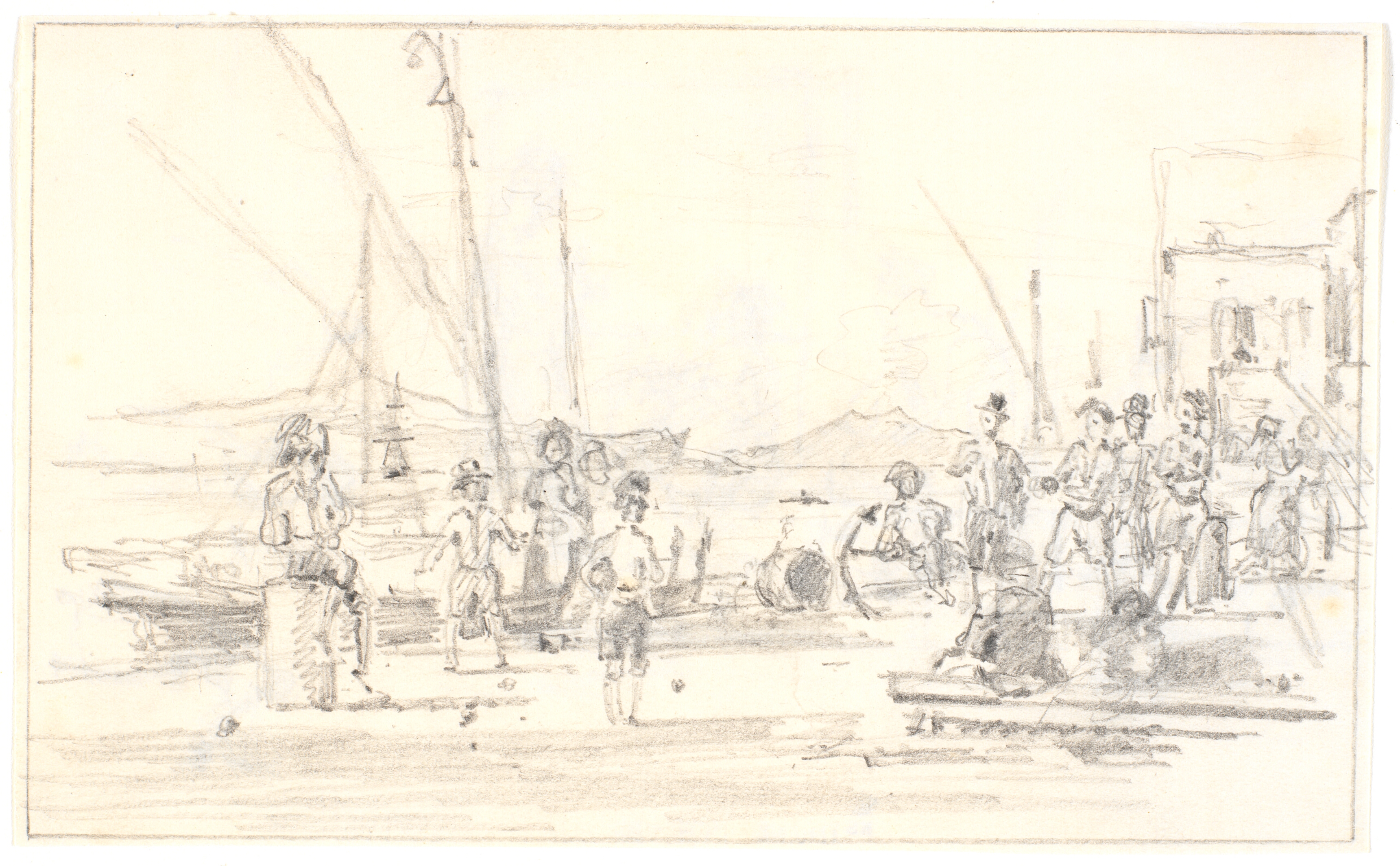 Parti af havnen i Palermo