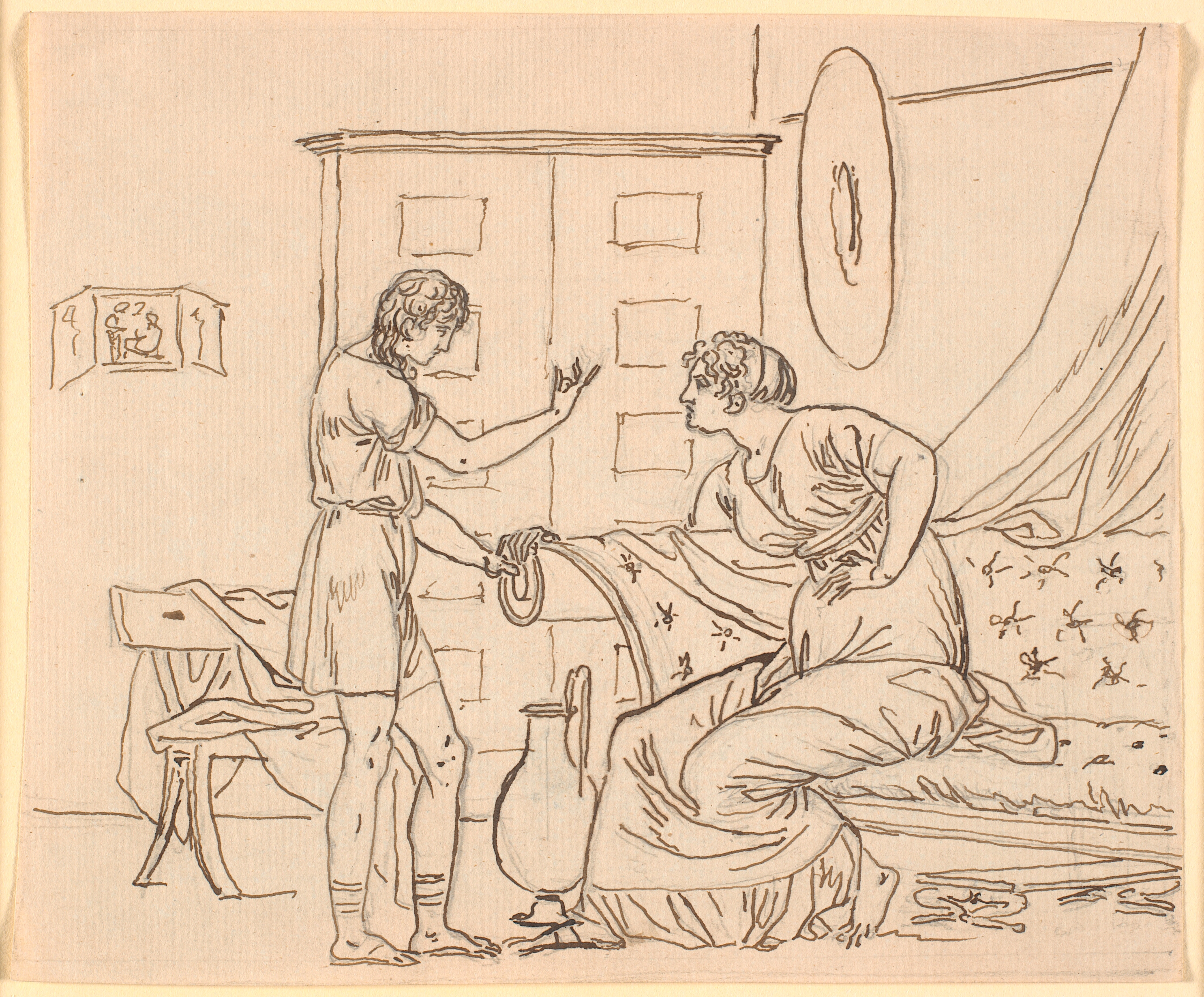 Studie til Papirius og hans moder