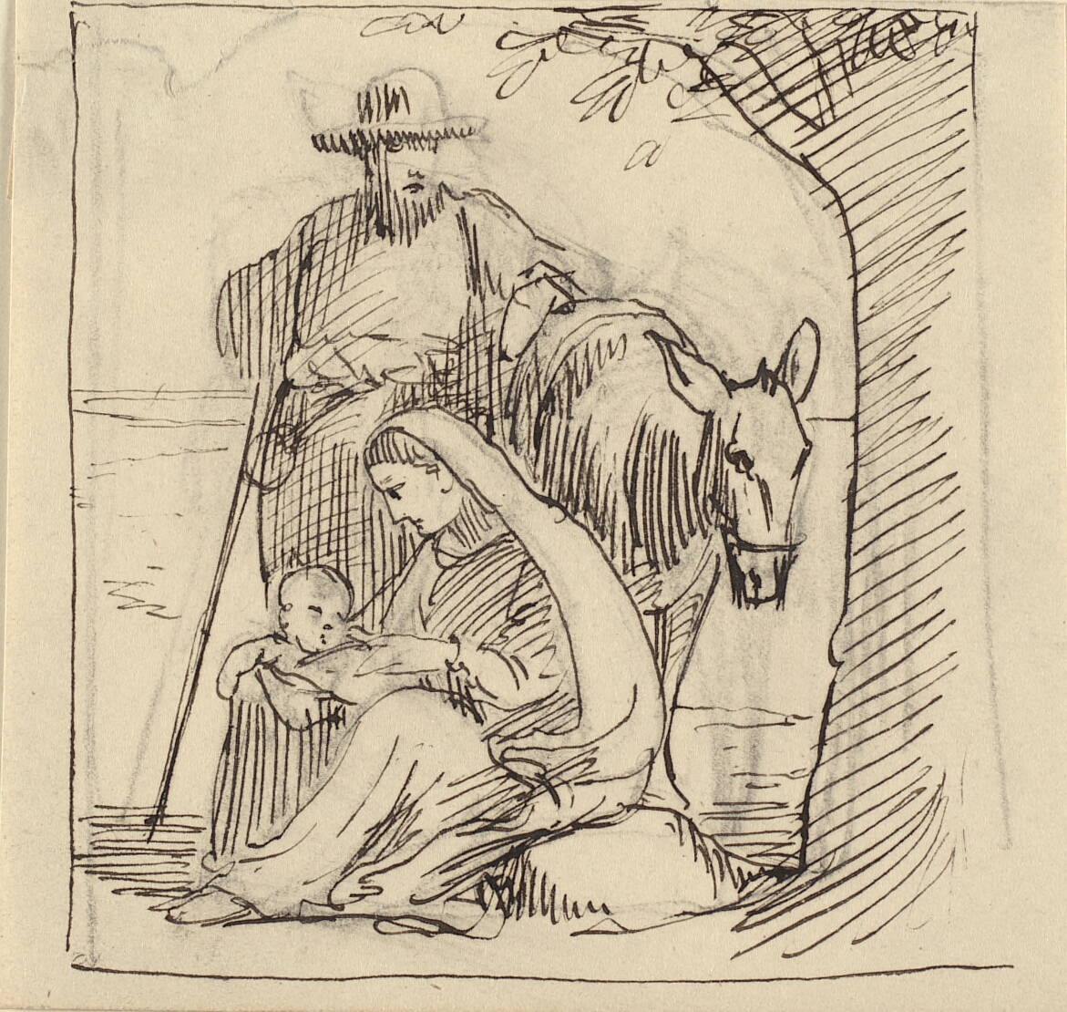 Hvile på vejen til Ægypten