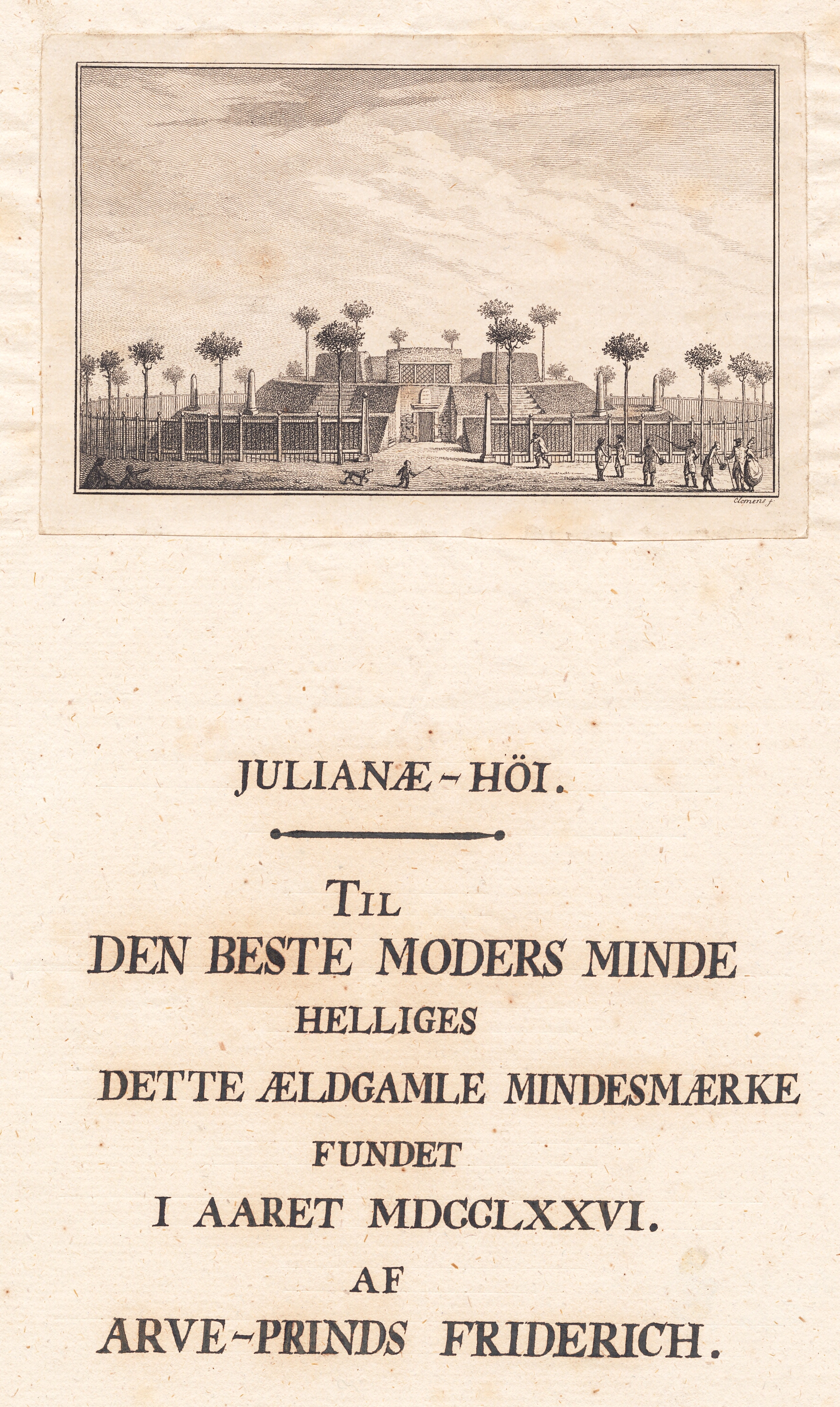 Julianehøj - titelblad