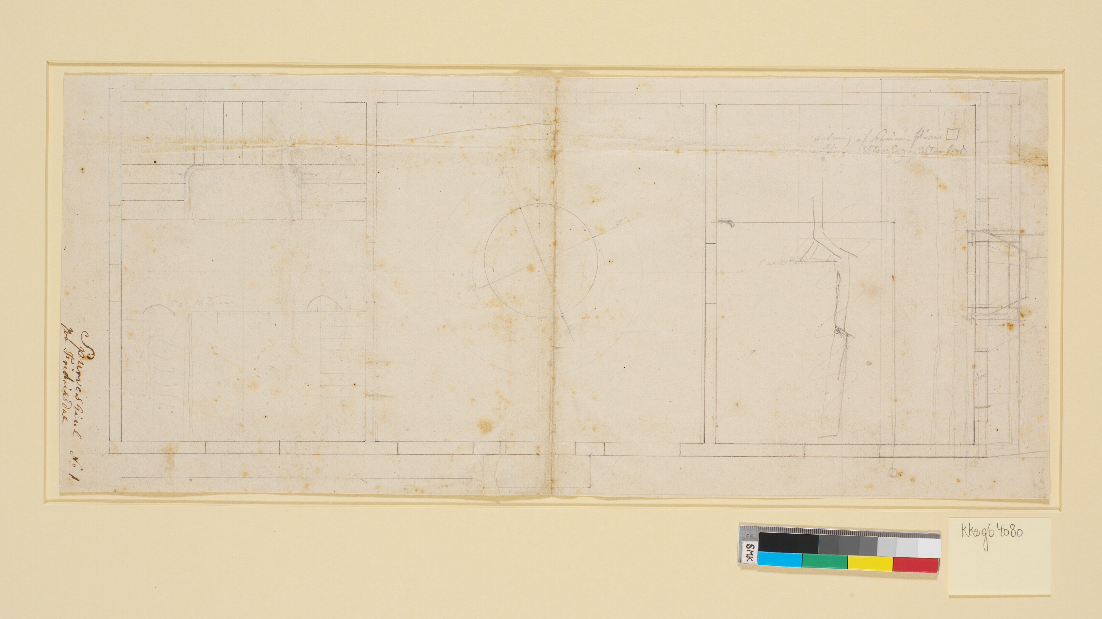 Spurveskjul, førstesals plan