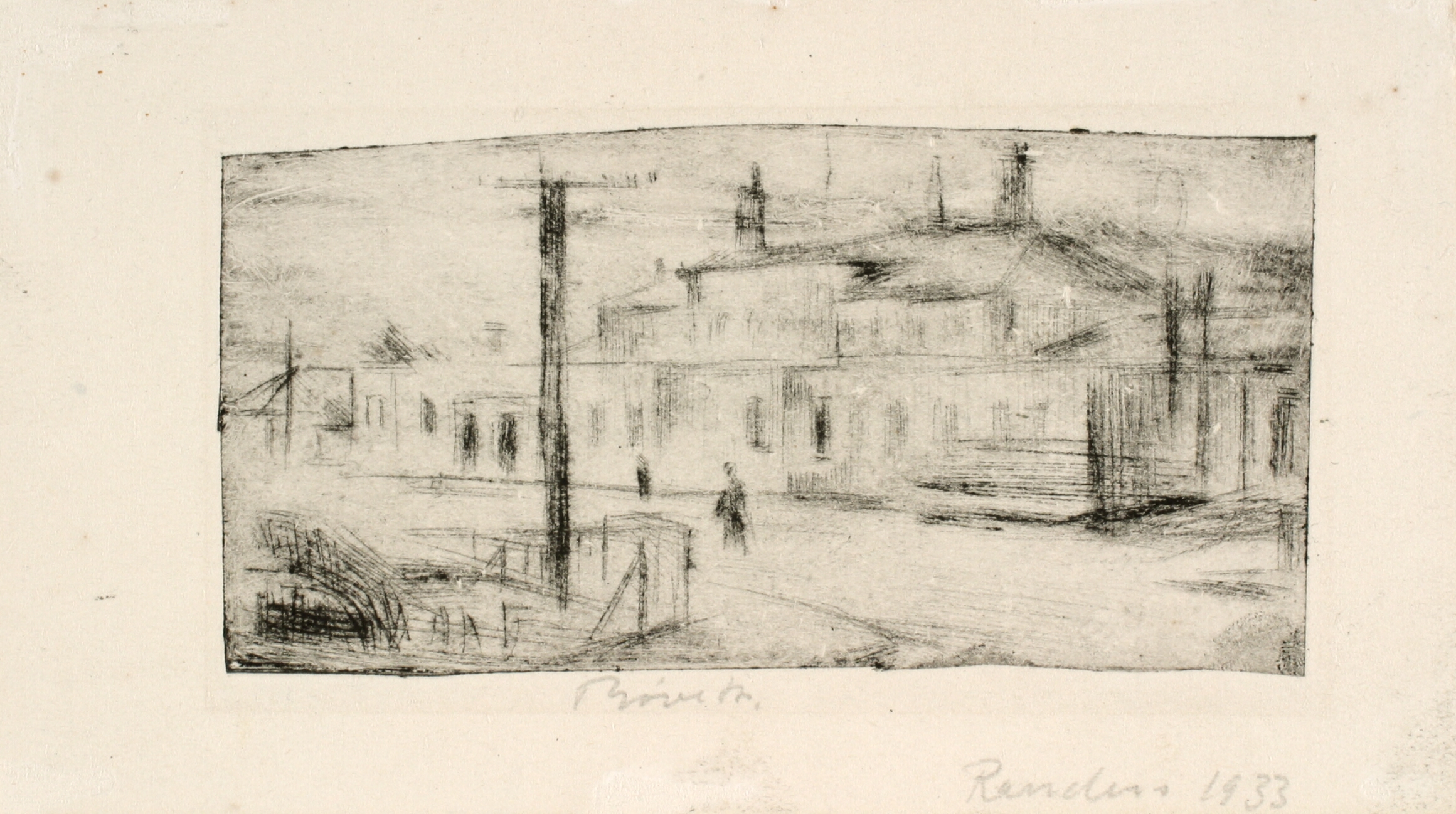 Banegården i Randers