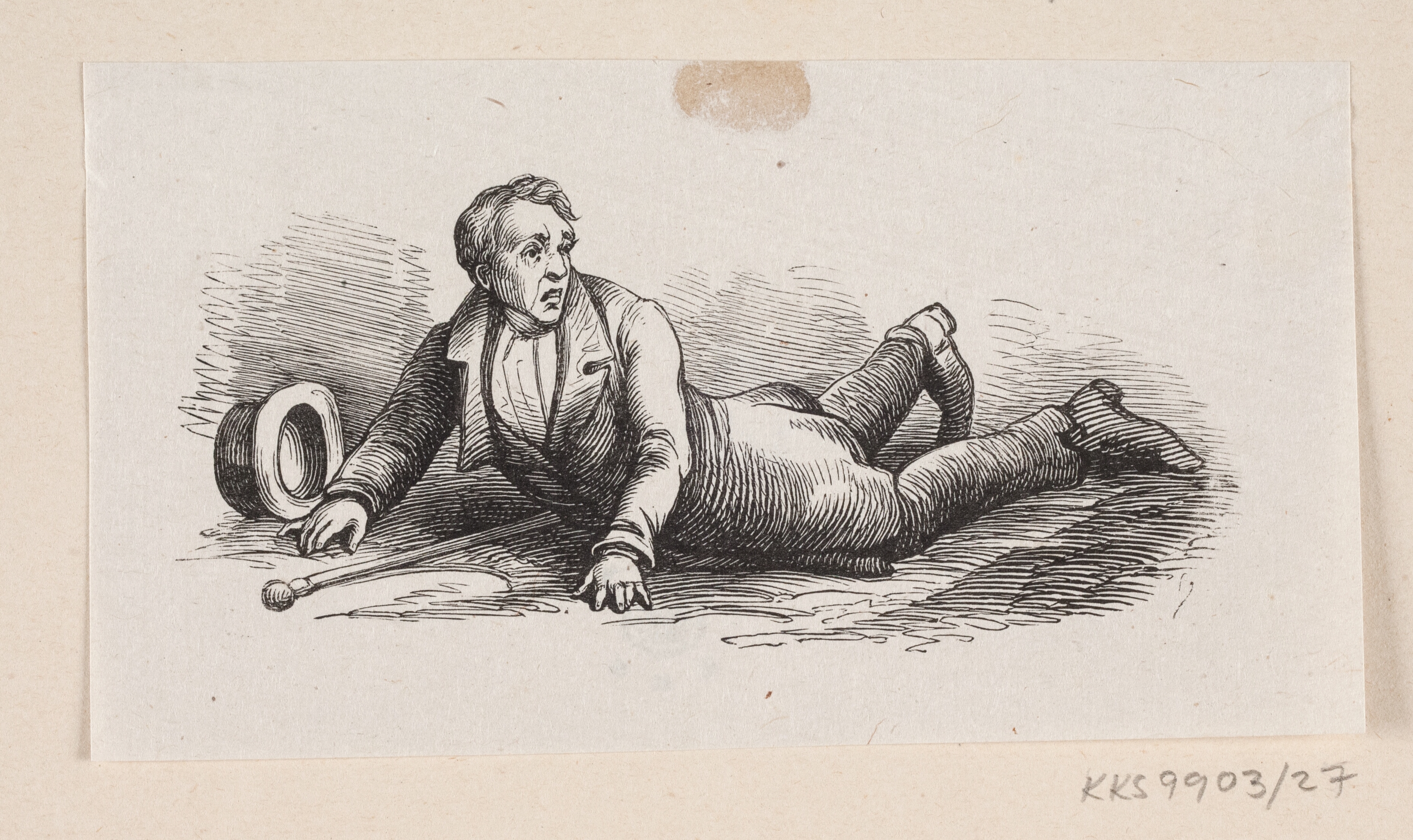 Illustration til "Lykkens Kalosker" i H.C. Andersen, "Eventyr og Historier", Bind 1