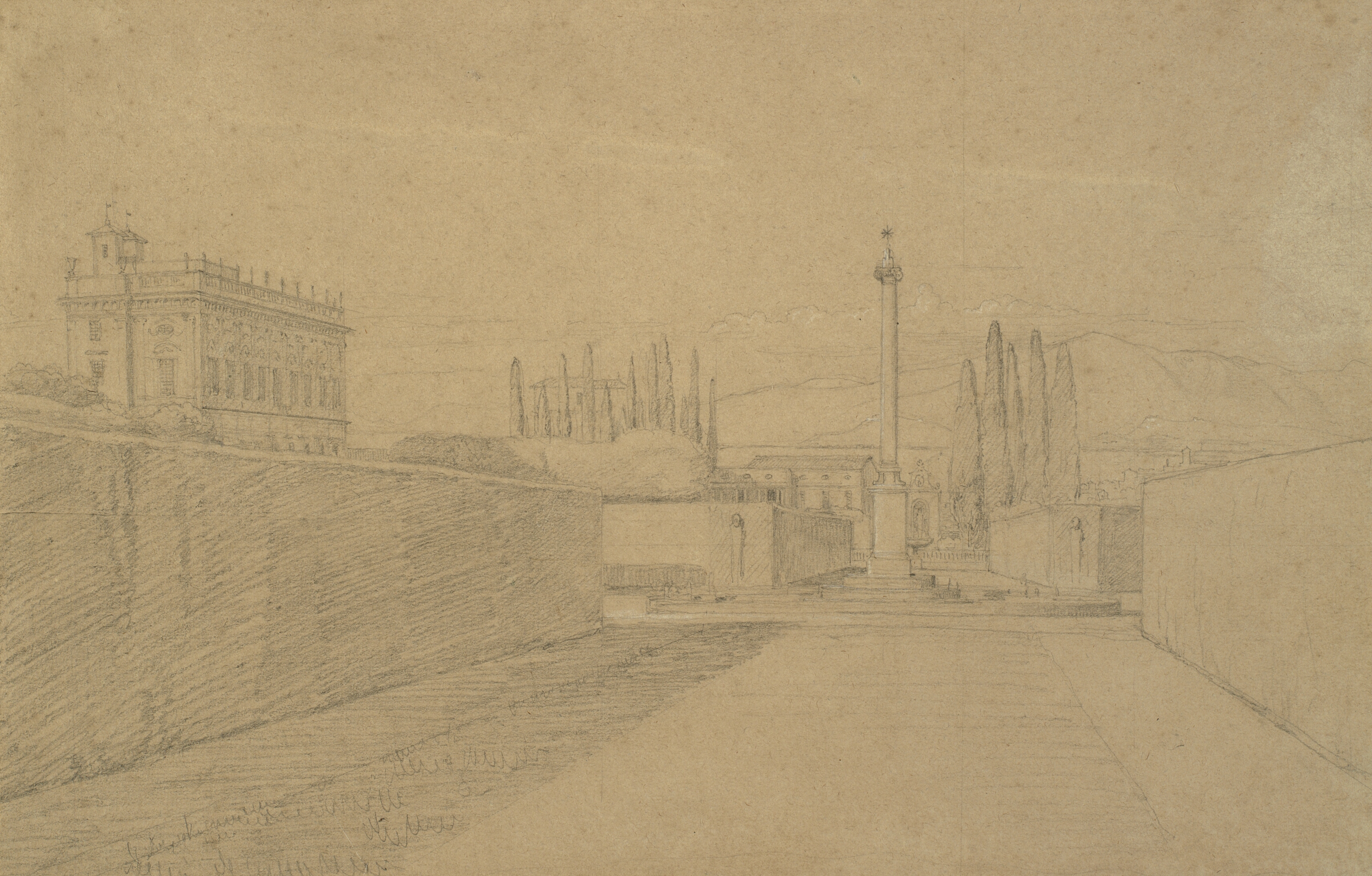 Parti fra Villa Albanis have