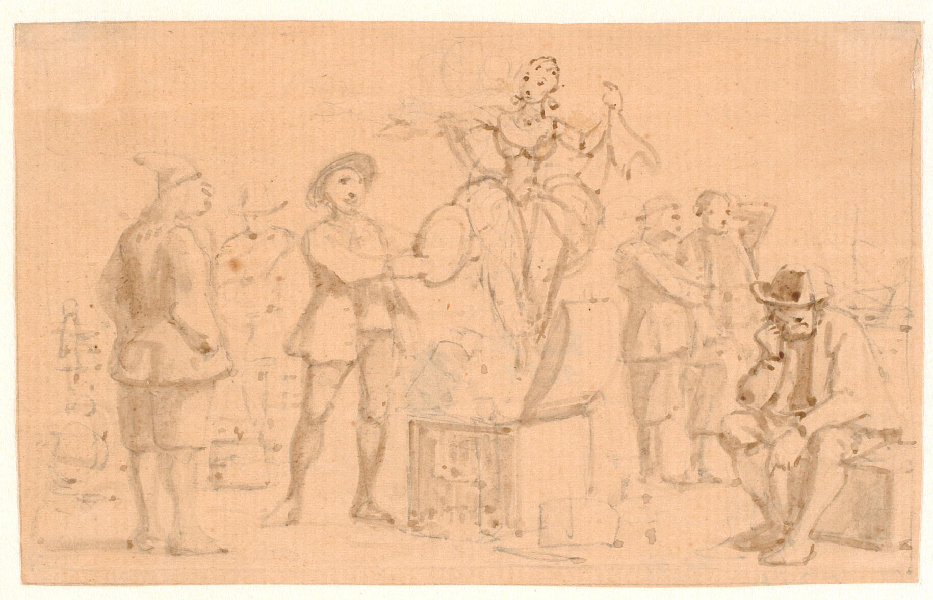 Peder Paars 1. Bog 2. Sang. Venus stiger op af kisten