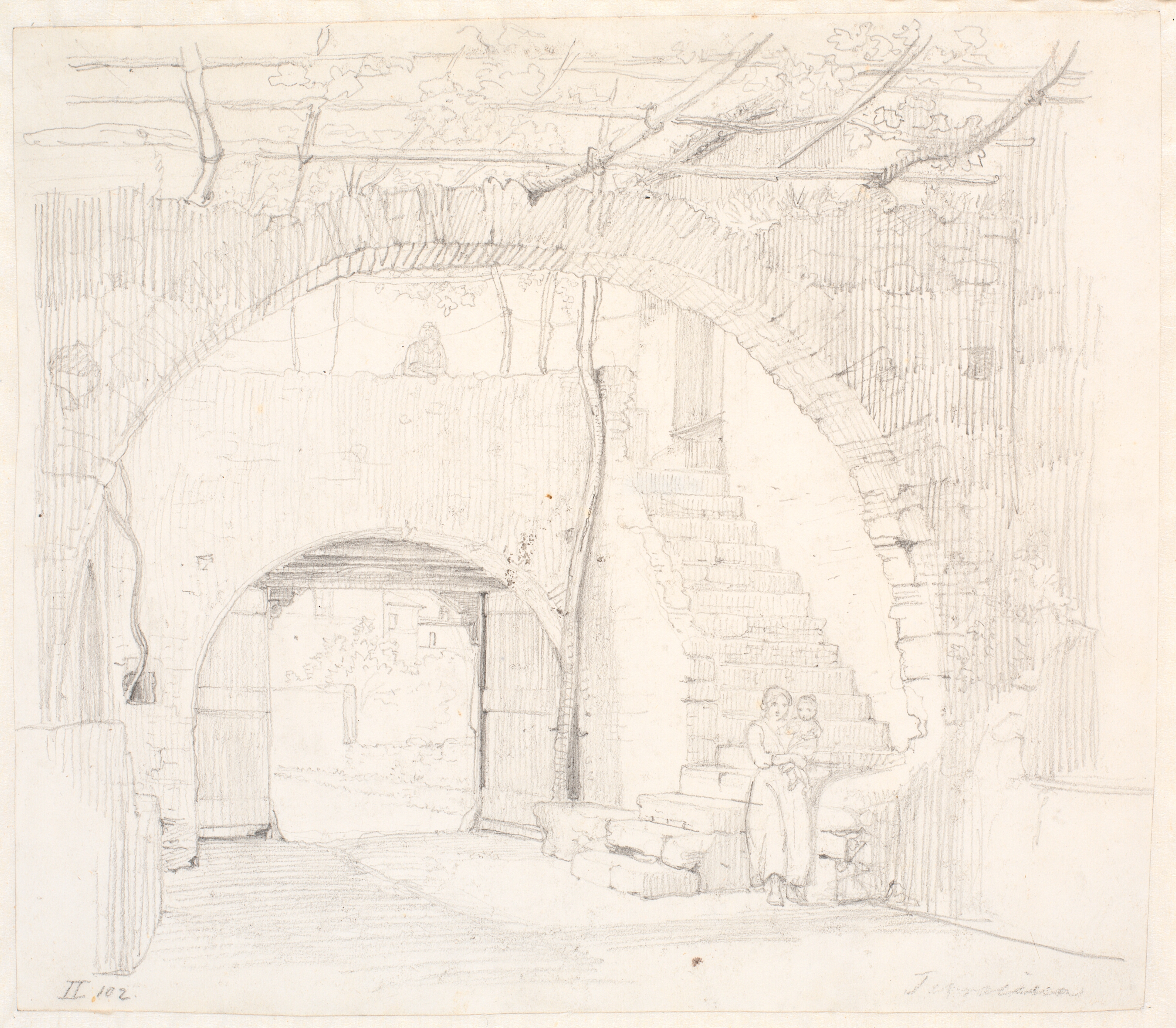 Fra en gade i "Terracina"