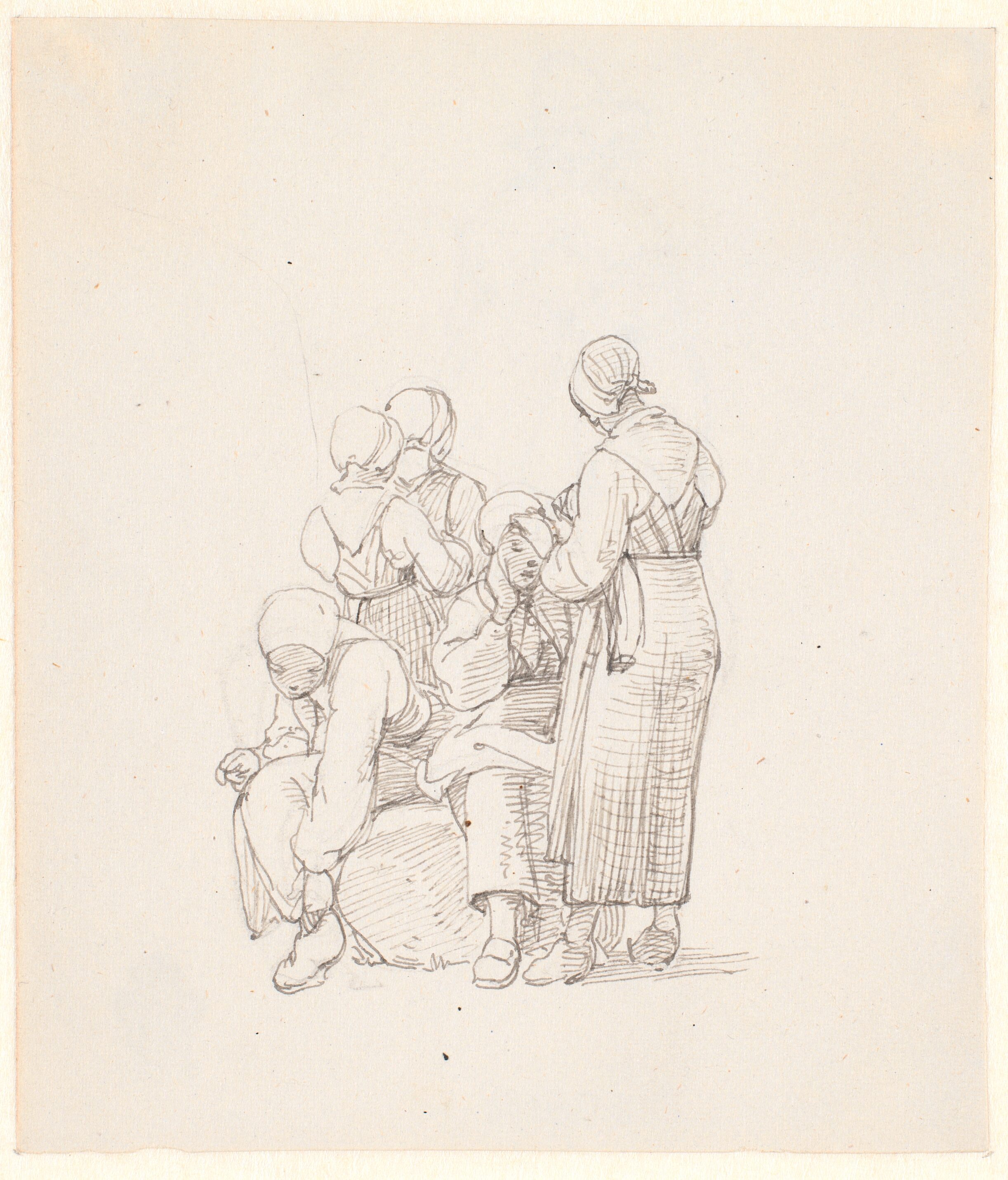 Kvinder i Dalarne hæger sig til kirkegangen i Leksand kirke